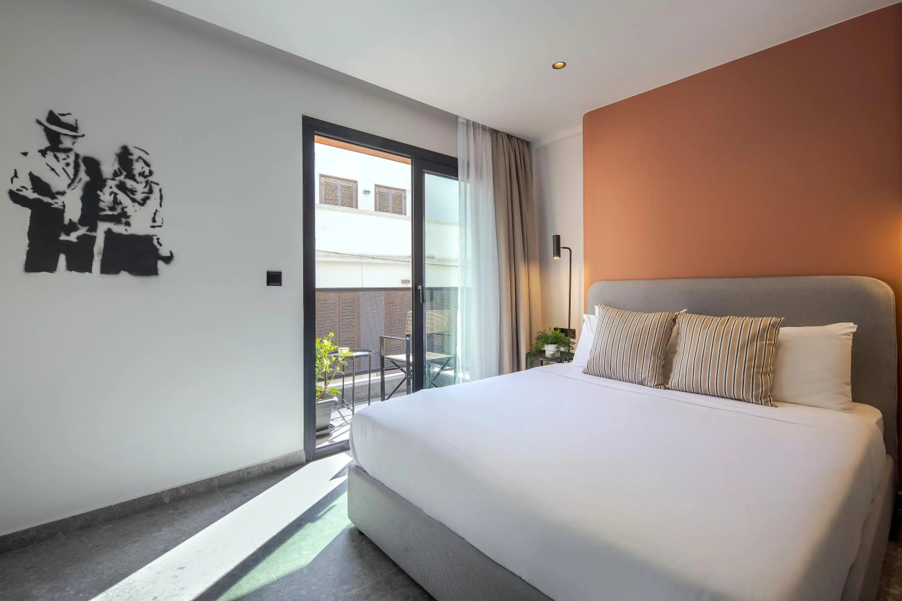 Bed in Bonnie Athens by Nin&Bau