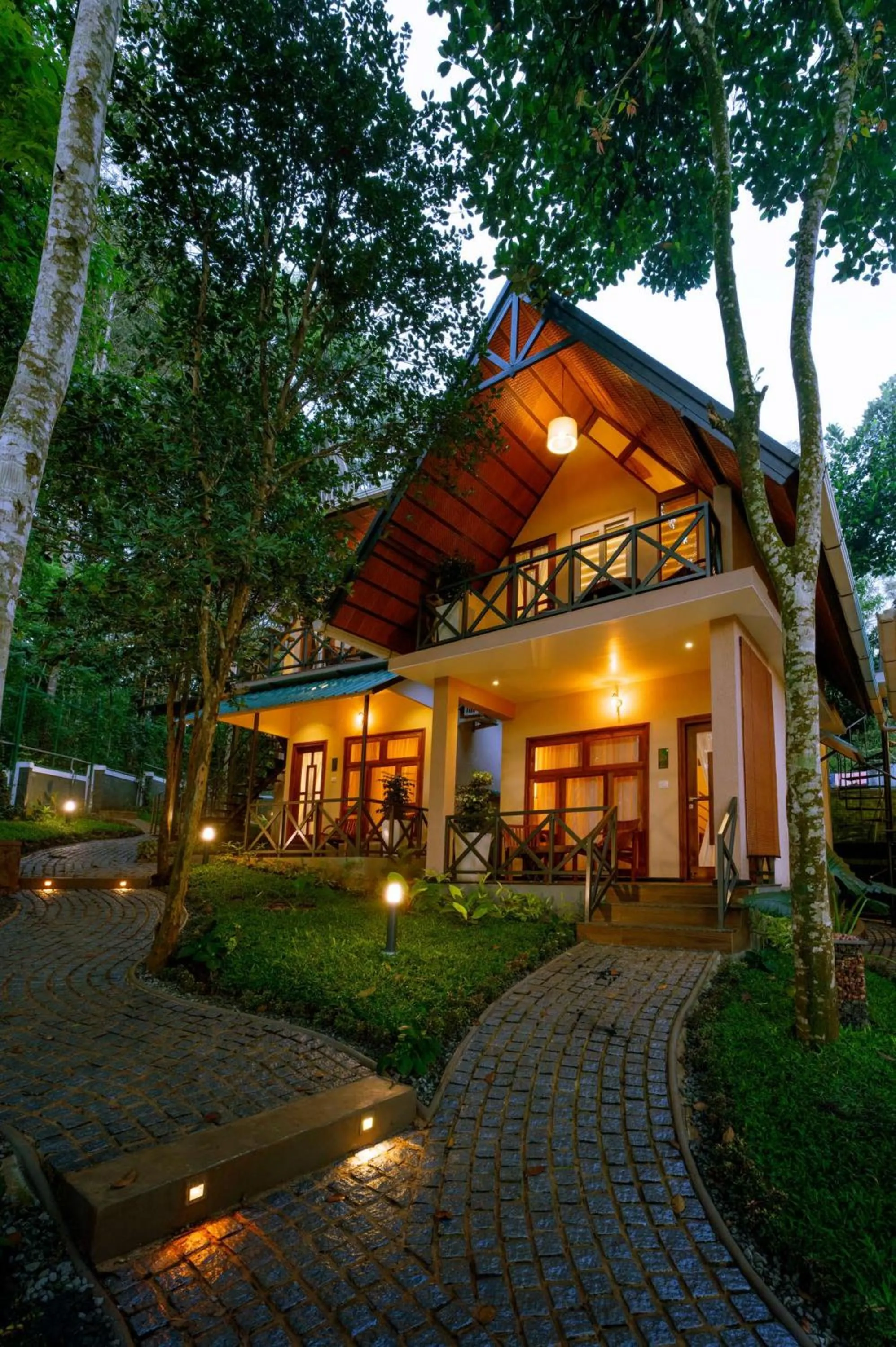 Property building in Casa Bella, Thekkady