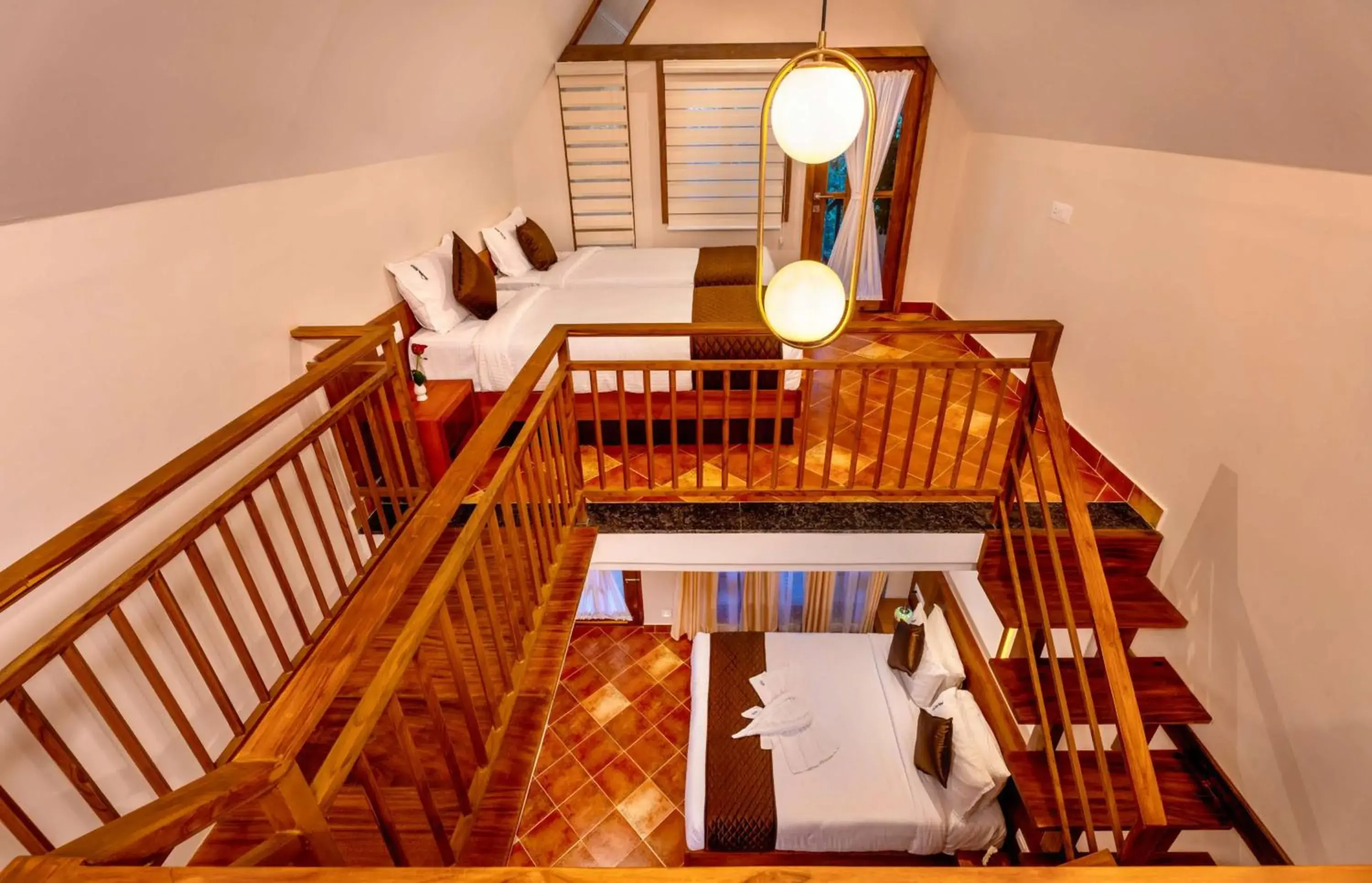 Inner courtyard view in Casa Bella, Thekkady Inner courtyard view in Casa Bella, Thekkady