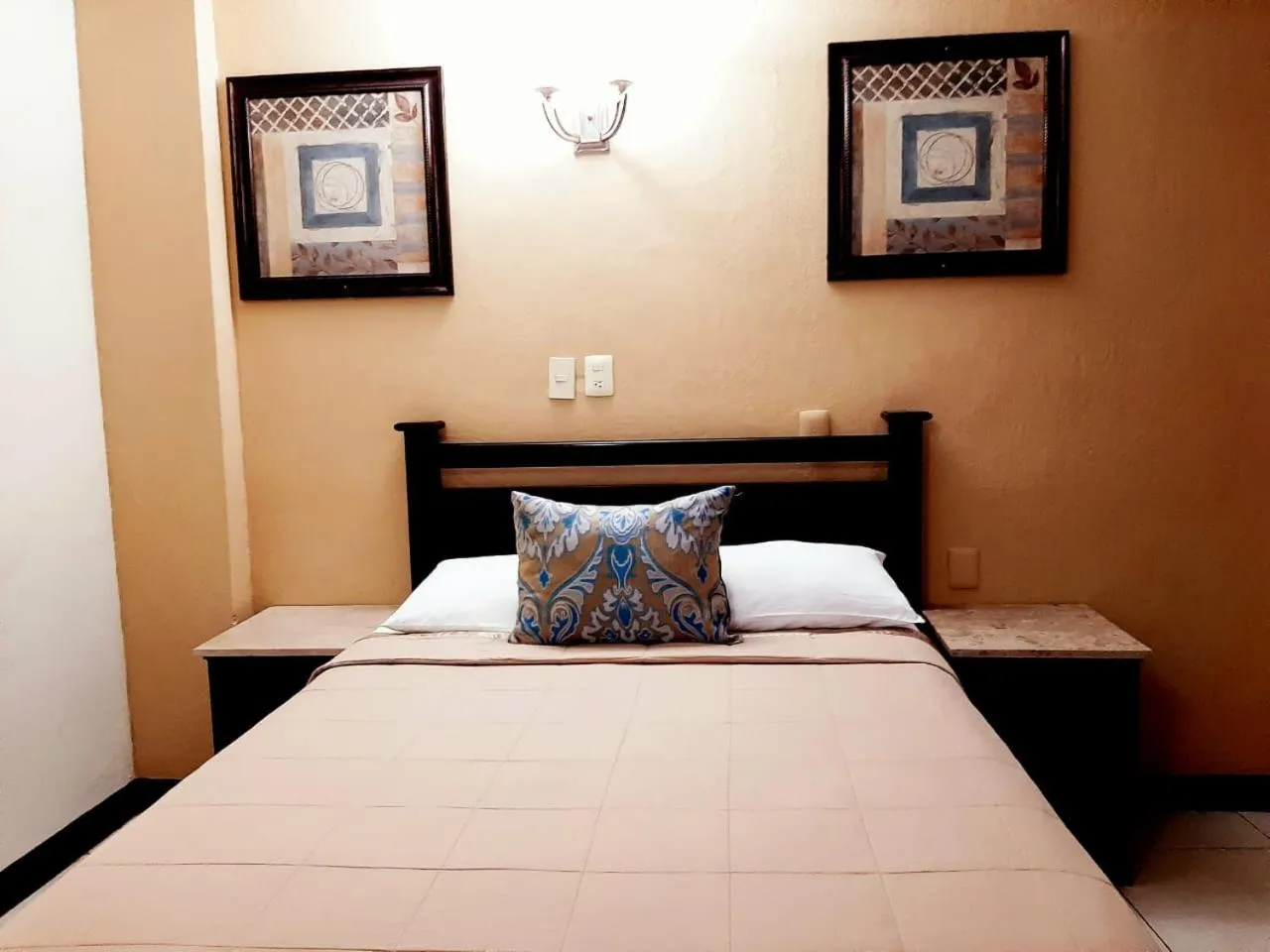 Bed in Hotel Catedral