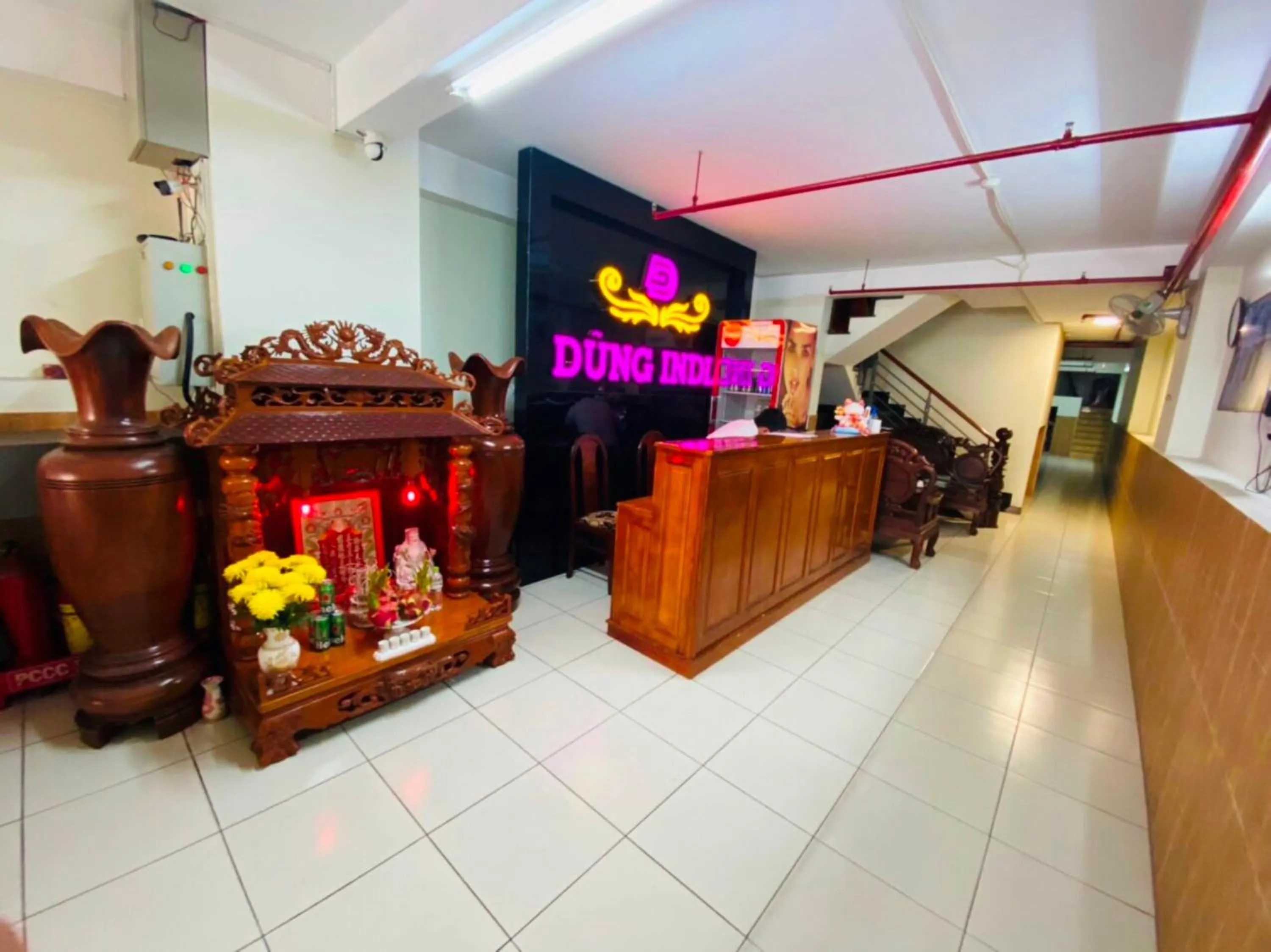 Lobby or reception in Dũng India Hotel