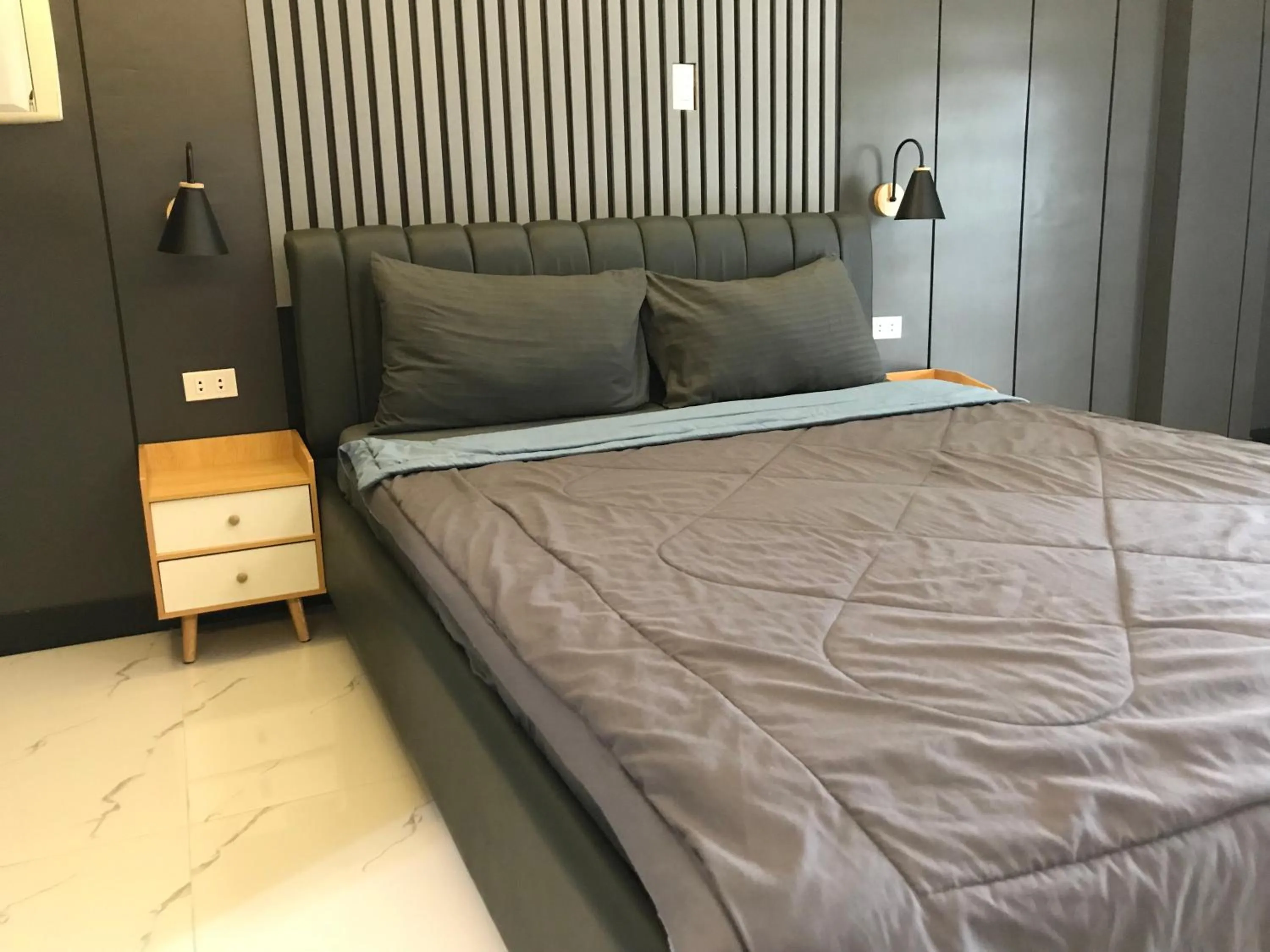 Bed in Clark CU Hotel