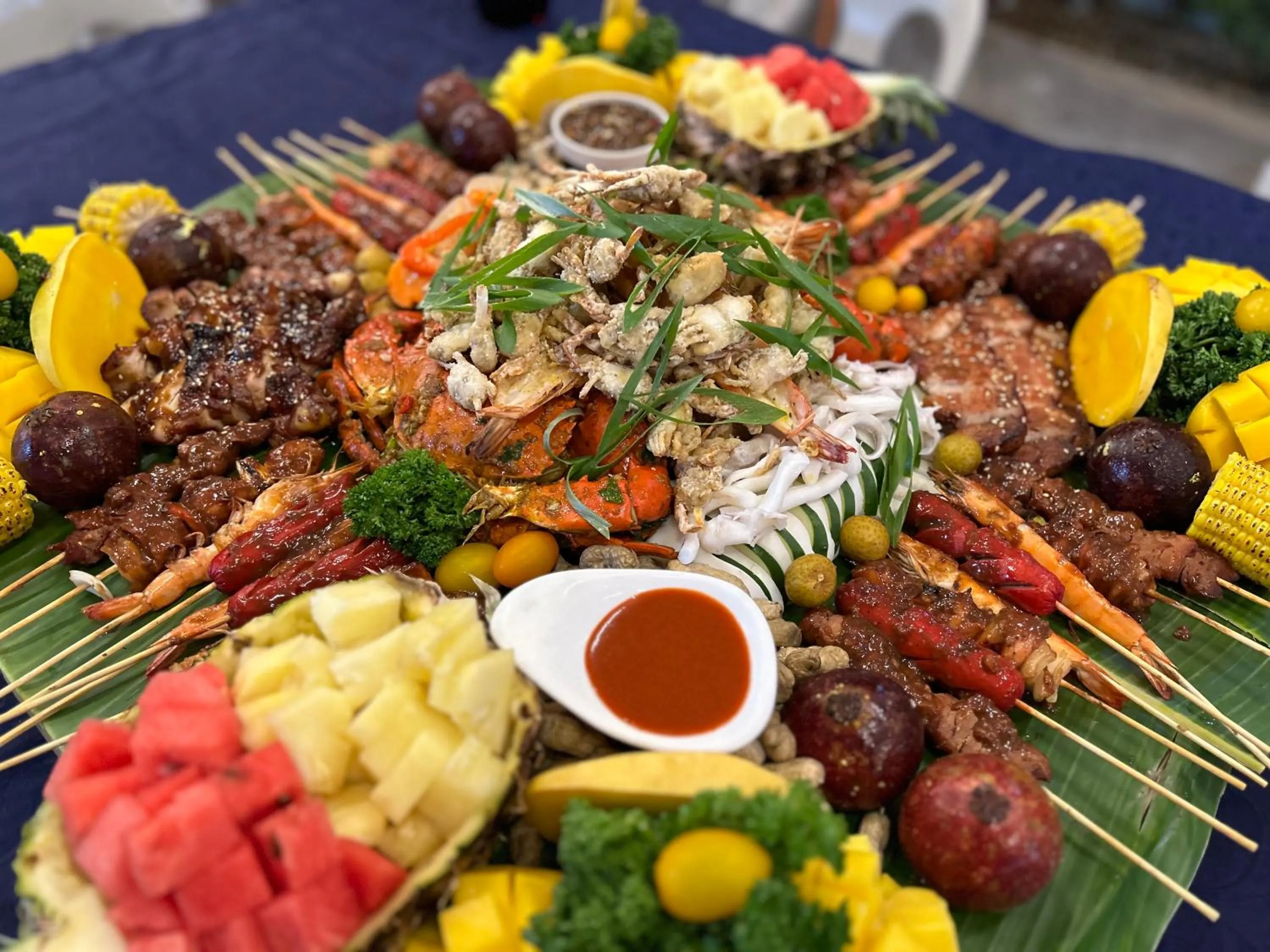 Dinner in Clark CU Hotel