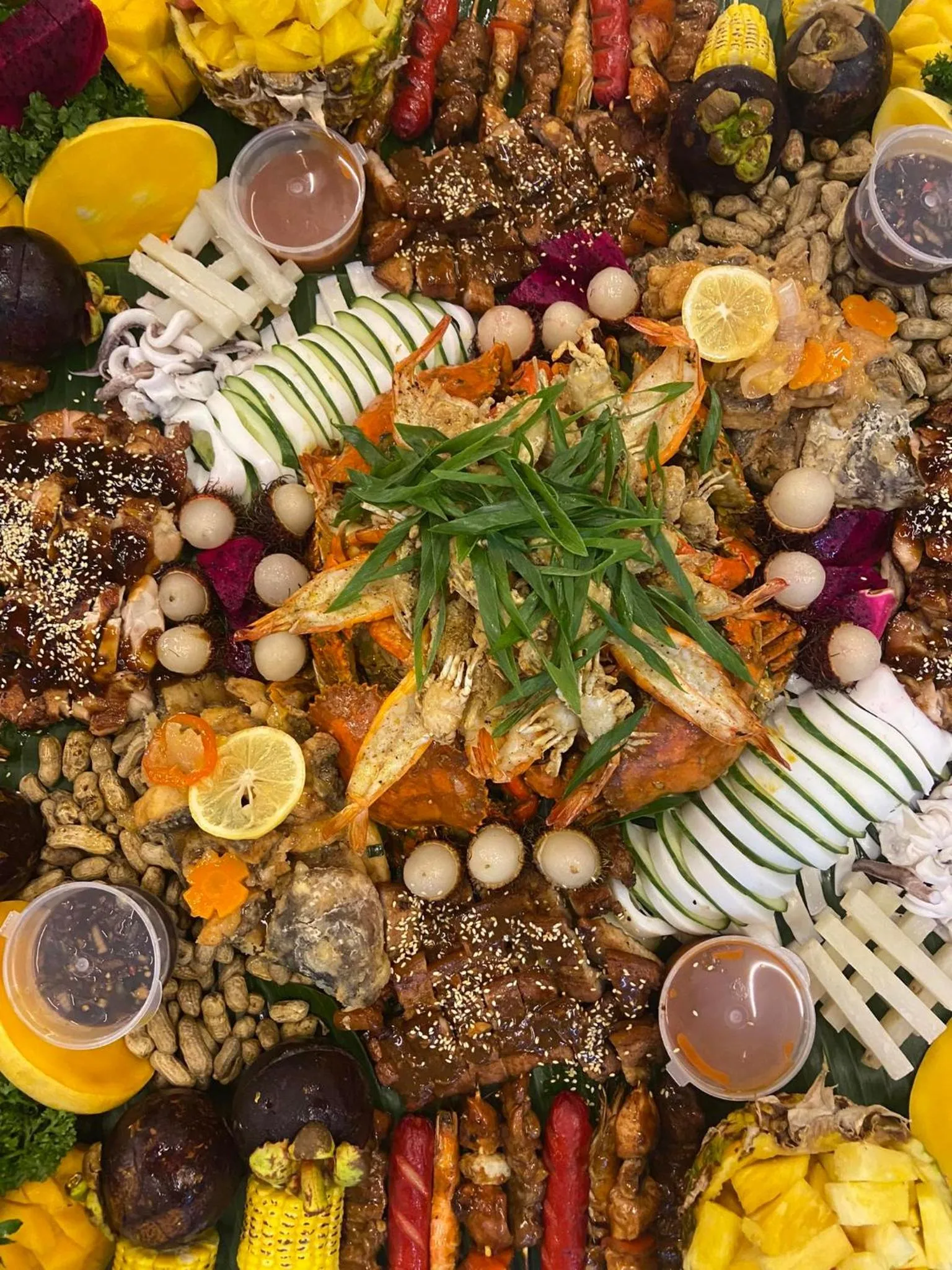 Dinner in Clark CU Hotel