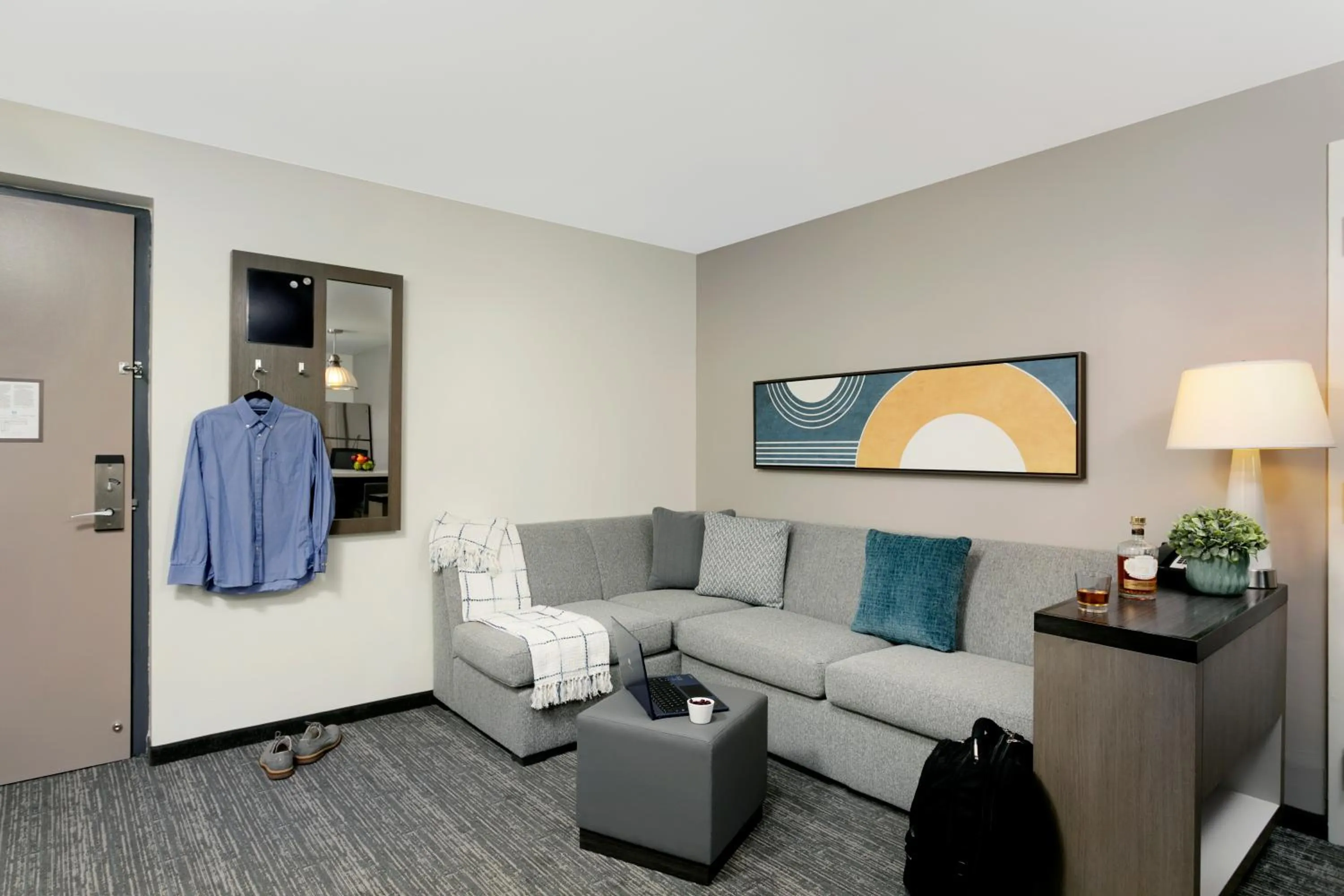 Living room in Hyatt House San Juan