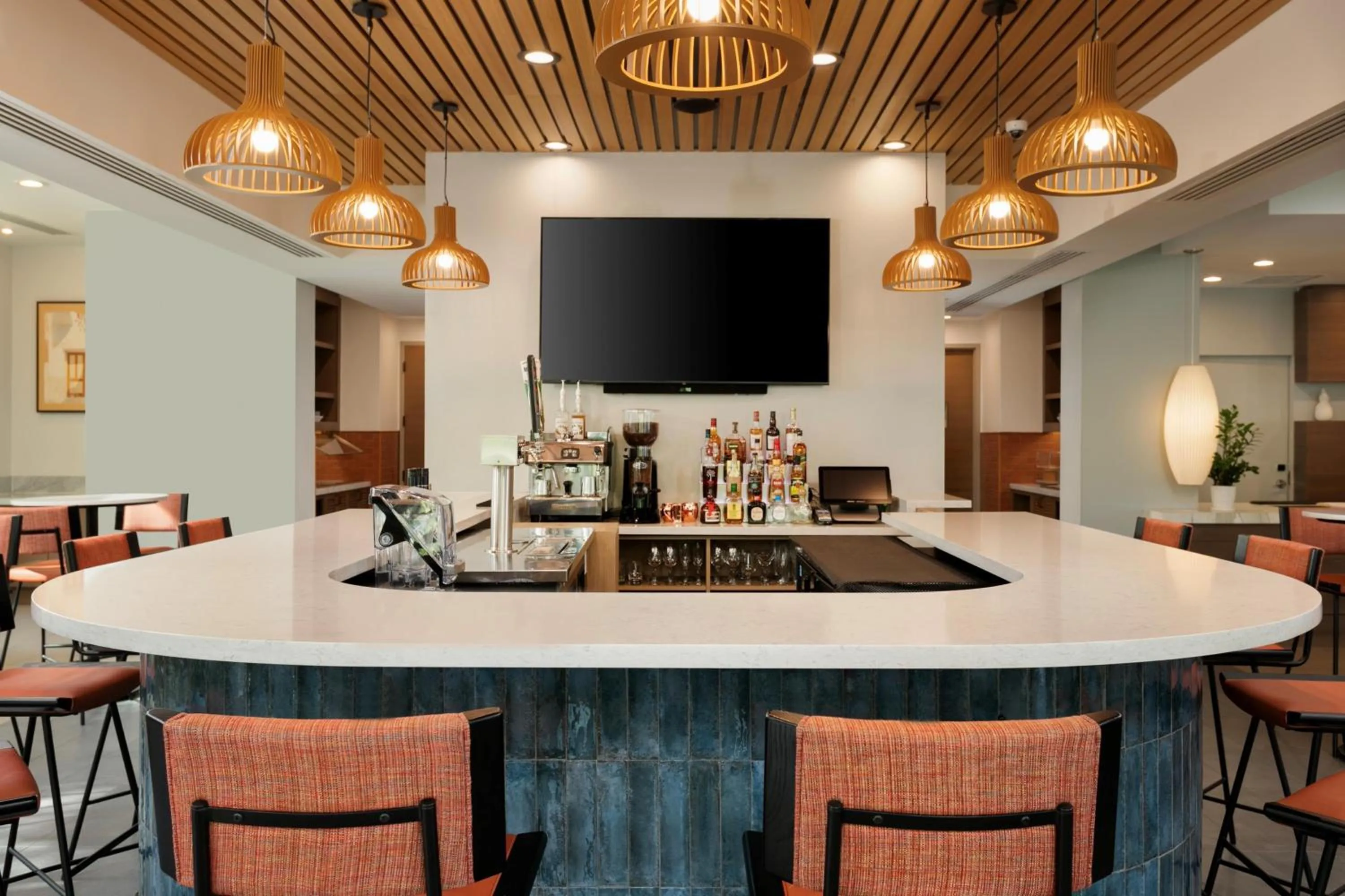 Lounge or bar in Hyatt House San Juan