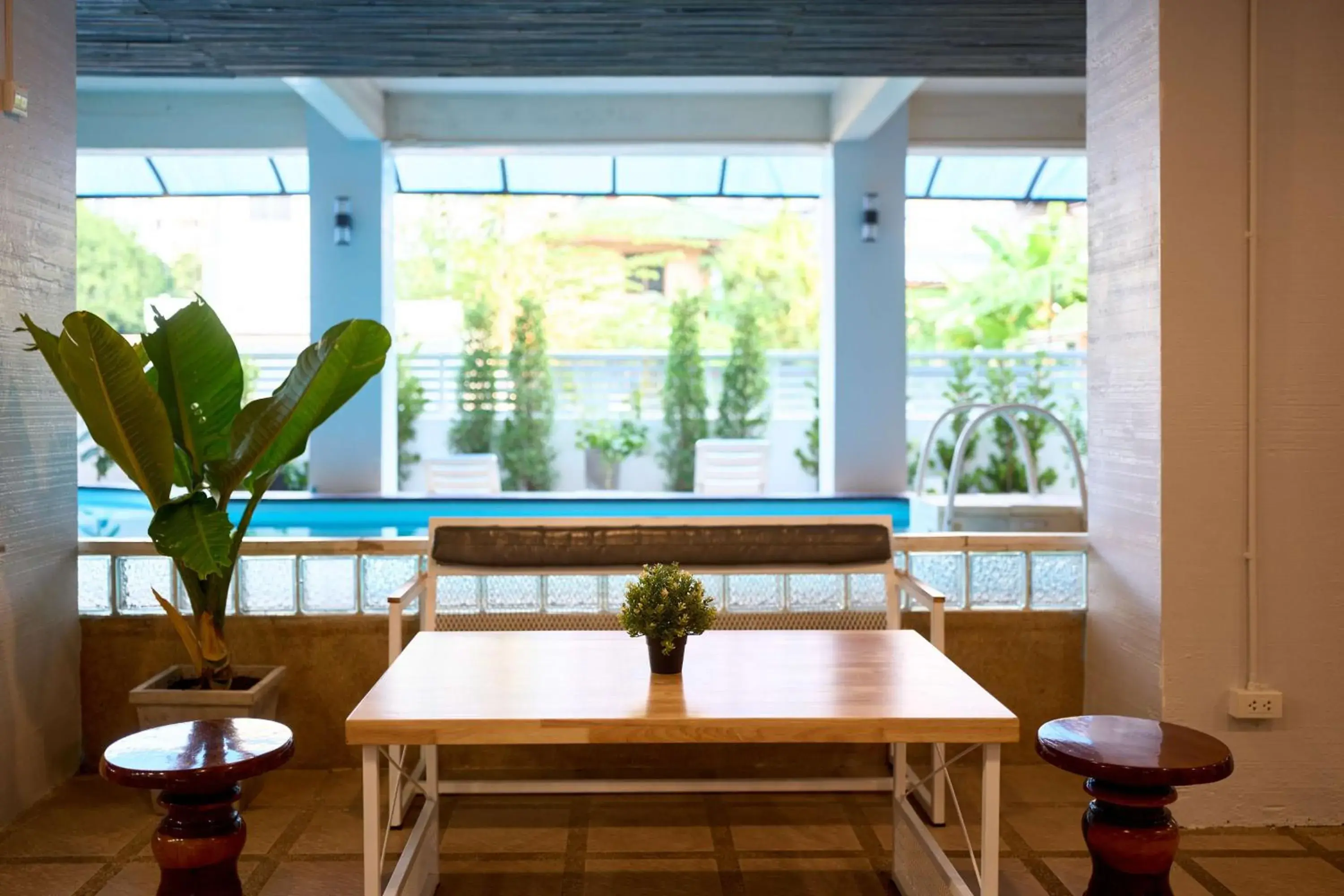 Lobby or reception in Thapae60 Mini Hotel Lobby or reception in Thapae60 Mini Hotel