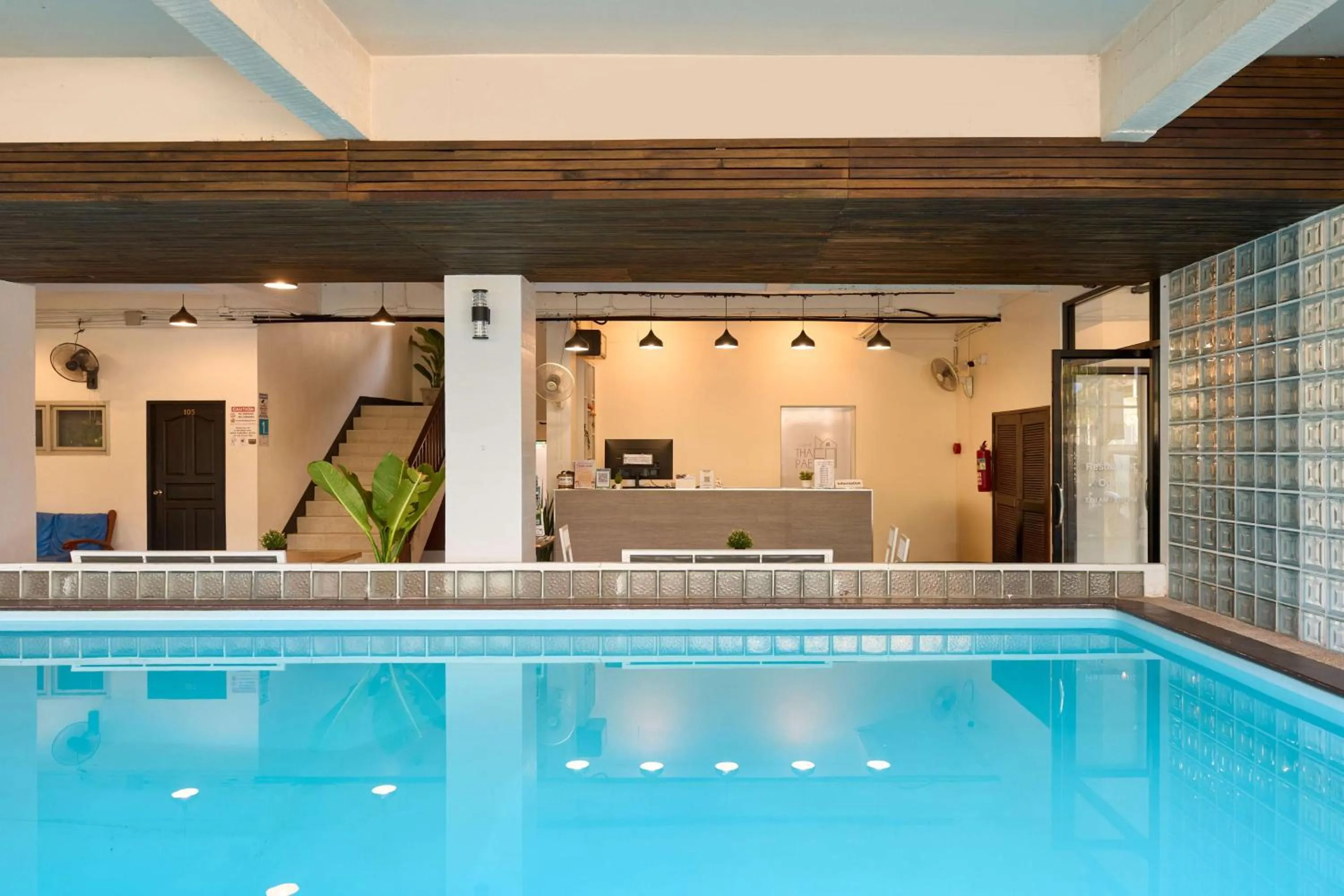 Lobby or reception in Thapae60 Mini Hotel