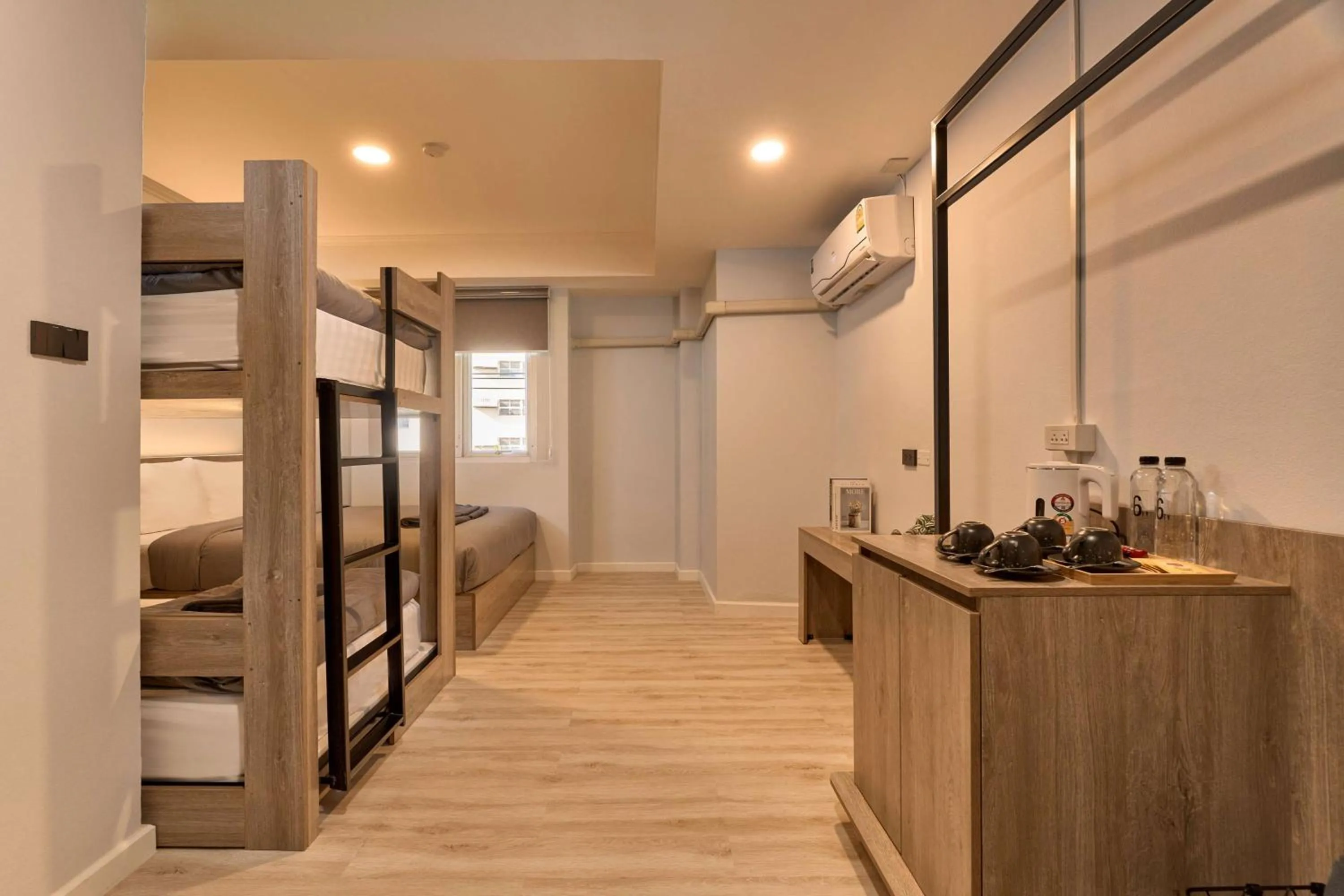 Bed in Thapae60 Mini Hotel