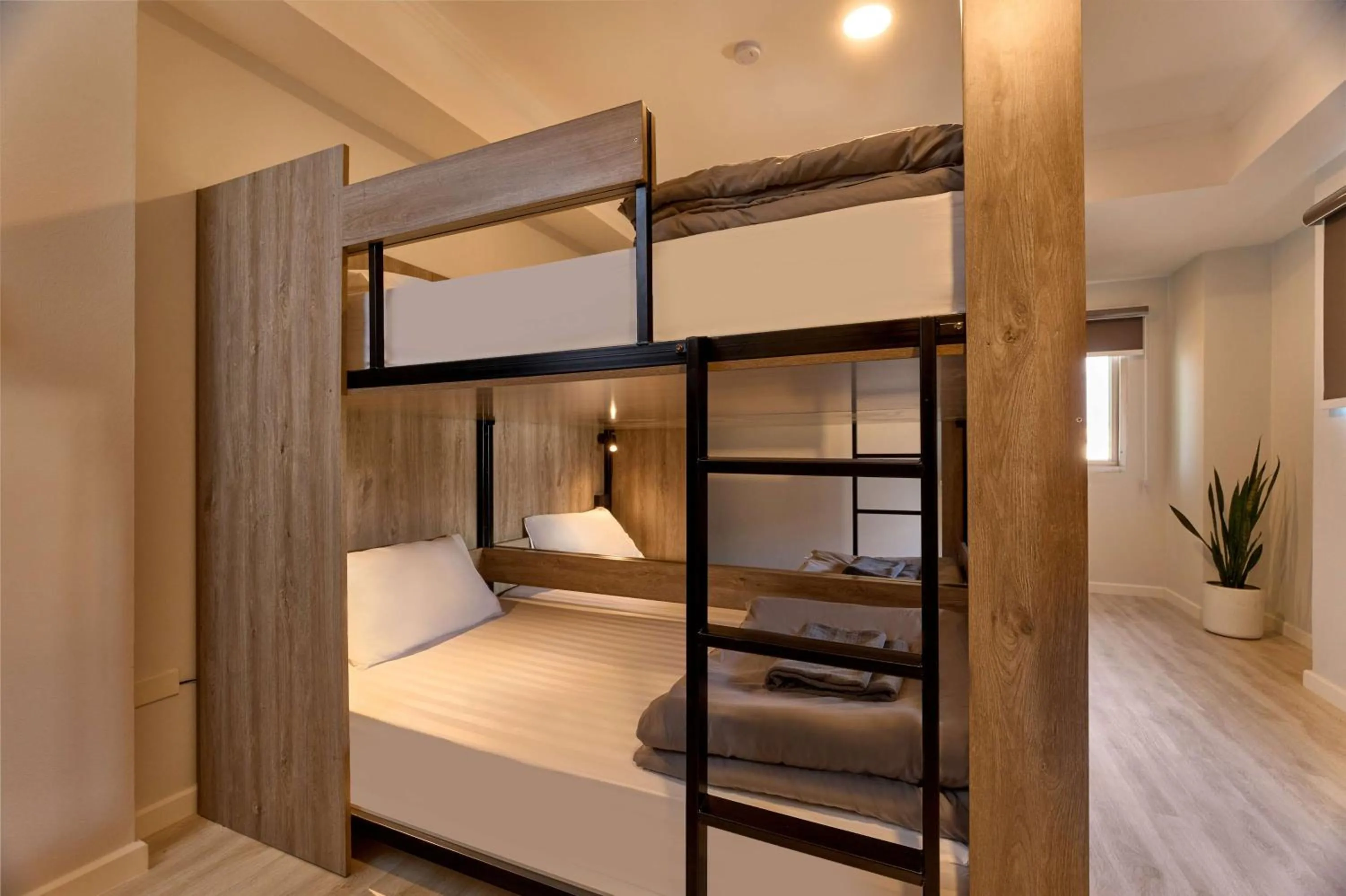 Bed in Thapae60 Mini Hotel