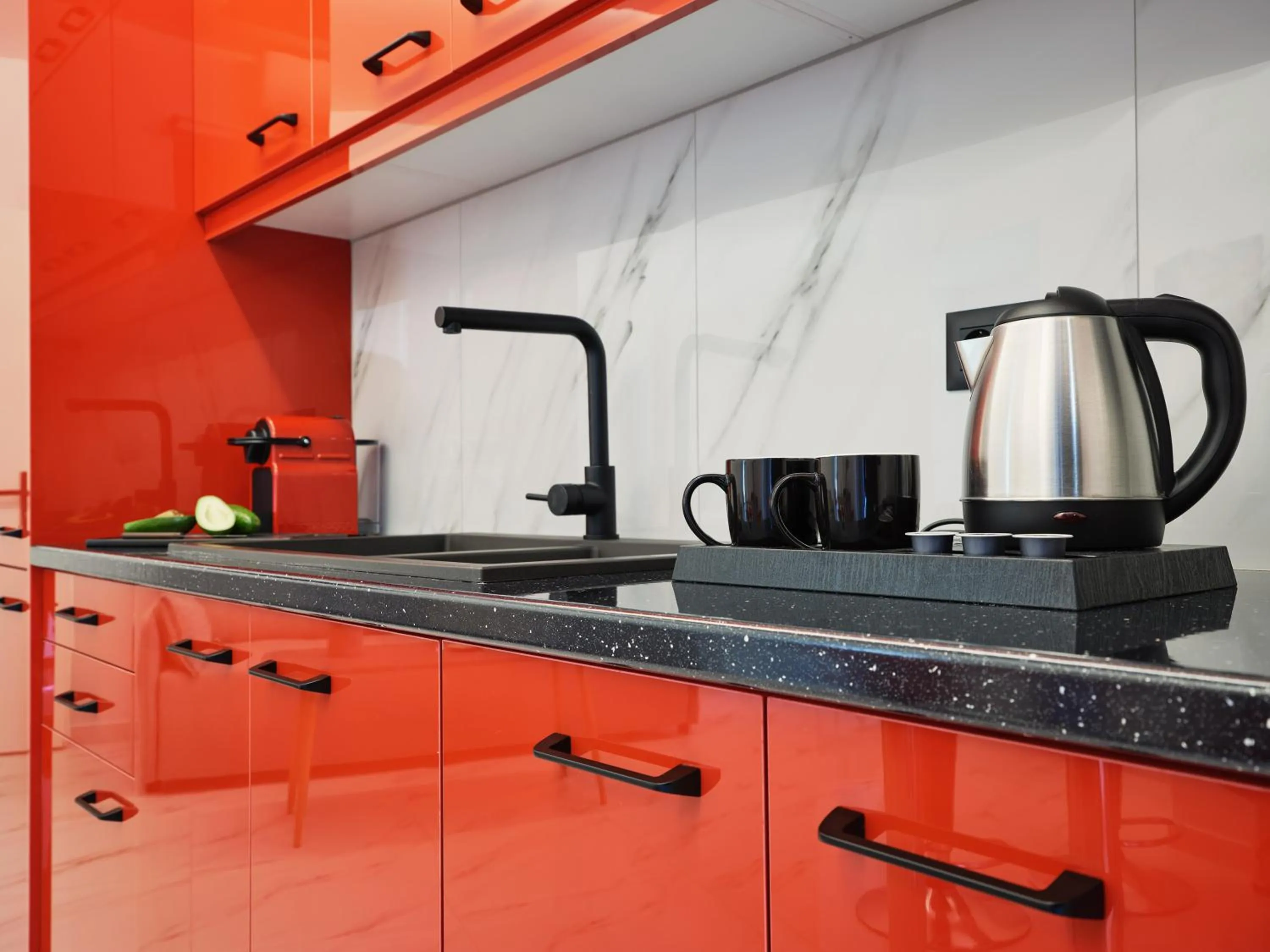 Coffee/tea facilities in Athens Project Luxury Apartments