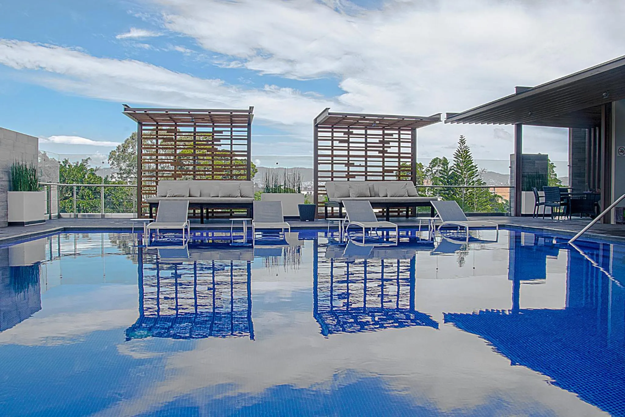 Swimming pool in Holiday Inn Guatemala by IHG