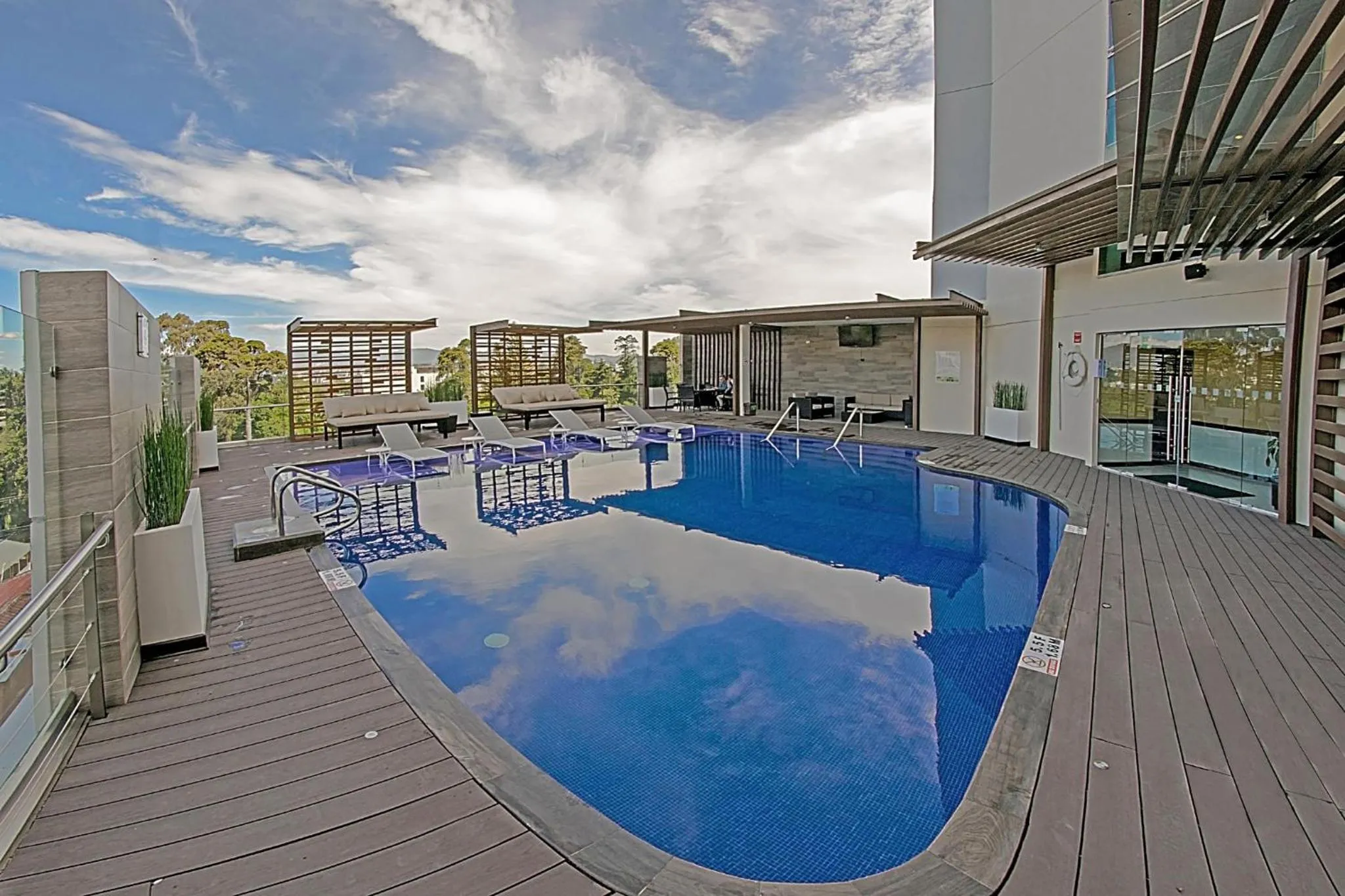 Swimming pool in Holiday Inn Guatemala by IHG