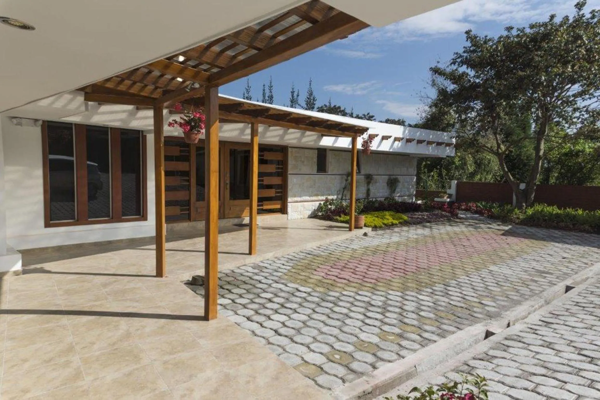 Patio in Casa del Viajero