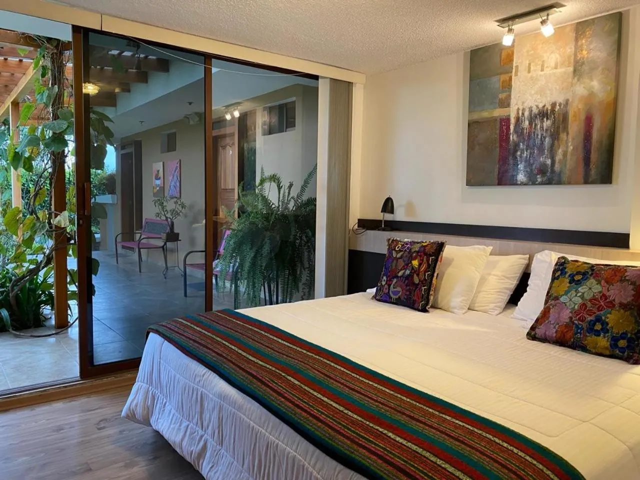 Bed in Casa del Viajero