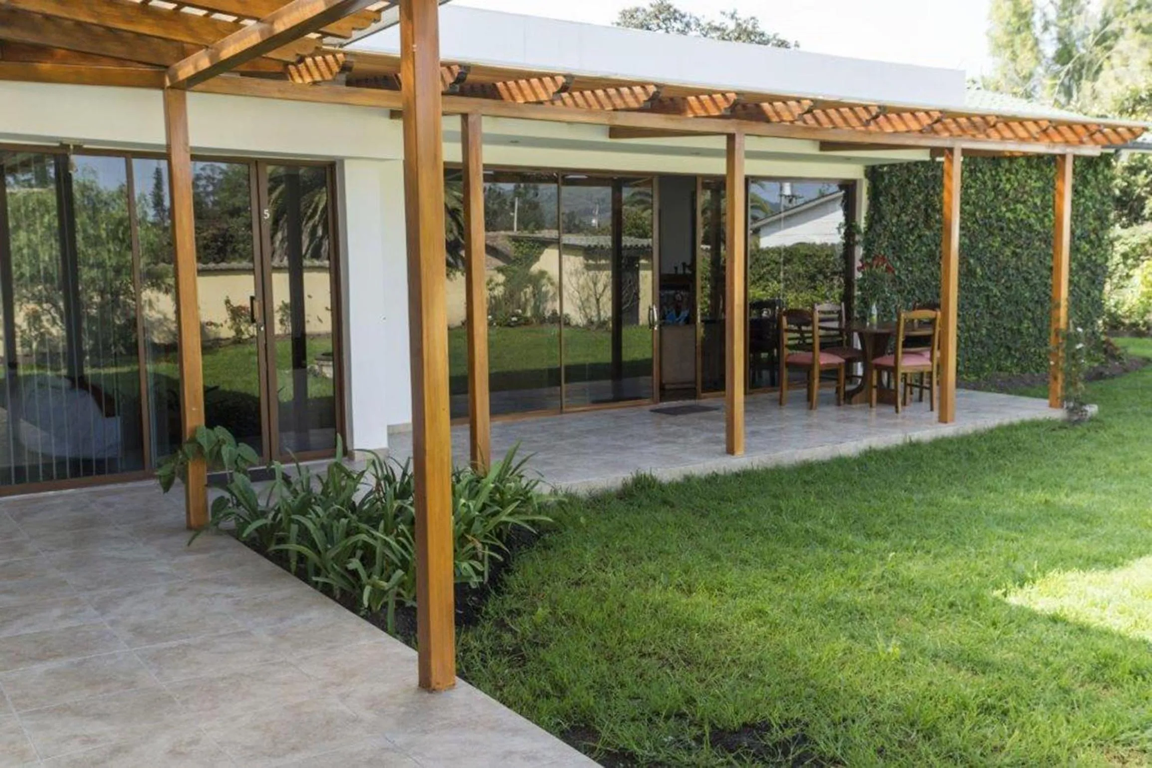 Patio in Casa del Viajero