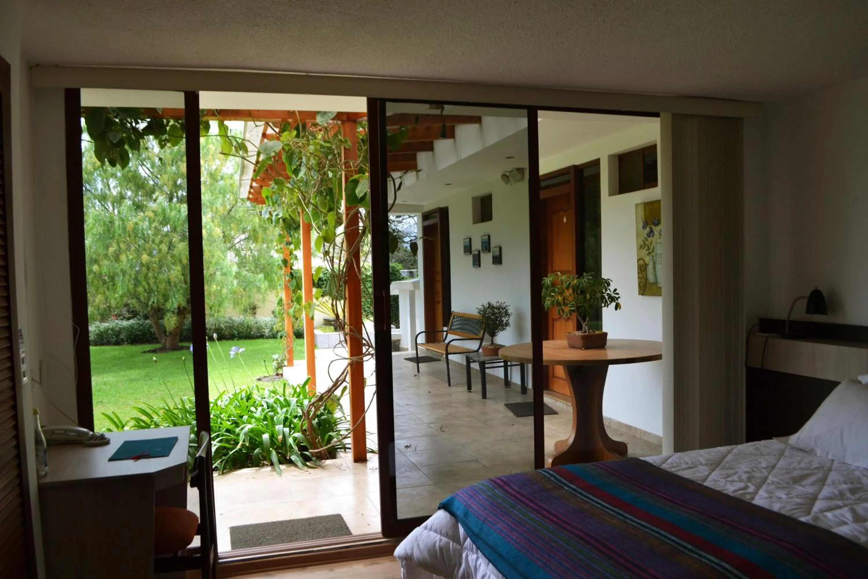 Patio in Casa del Viajero