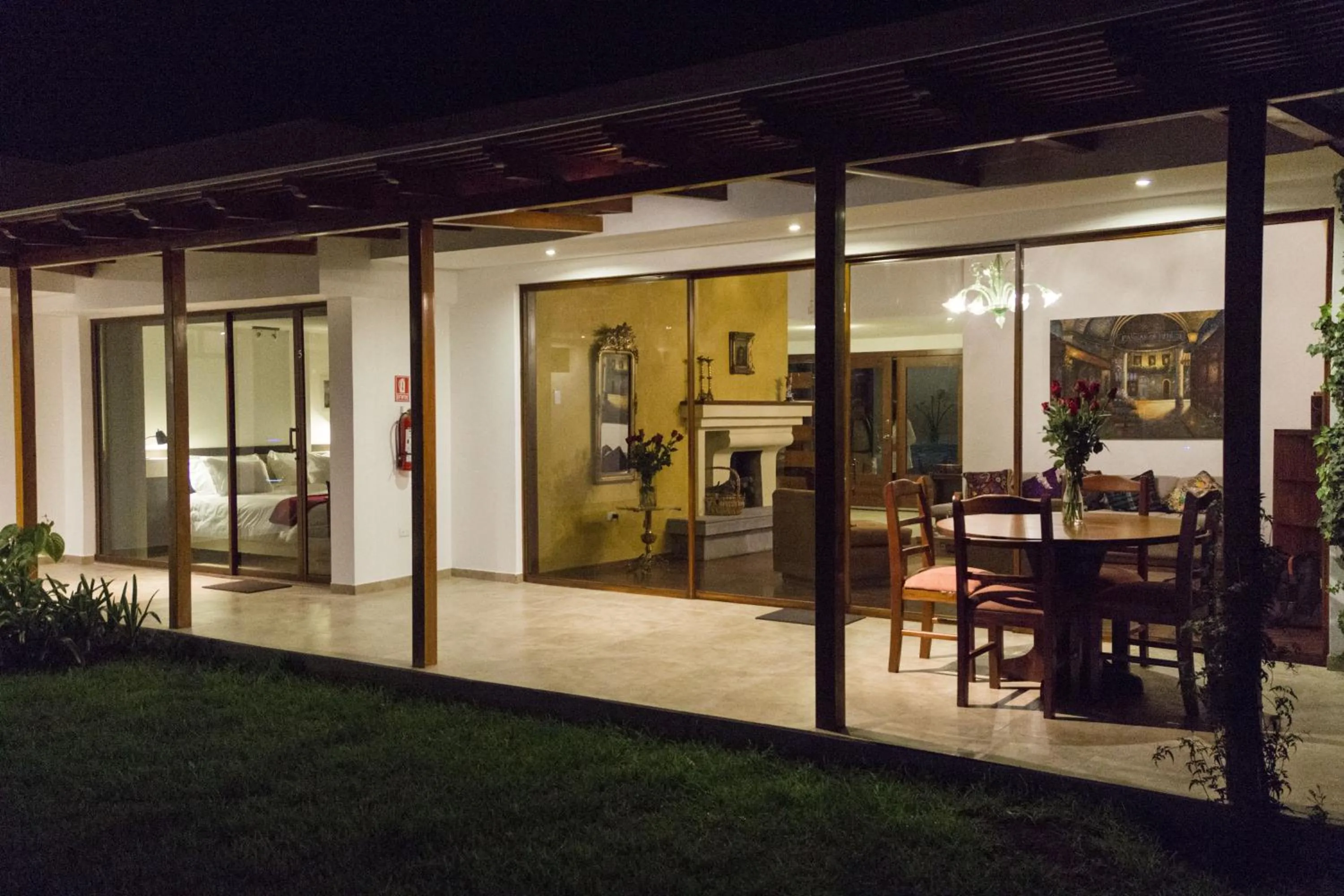 Patio in Casa del Viajero