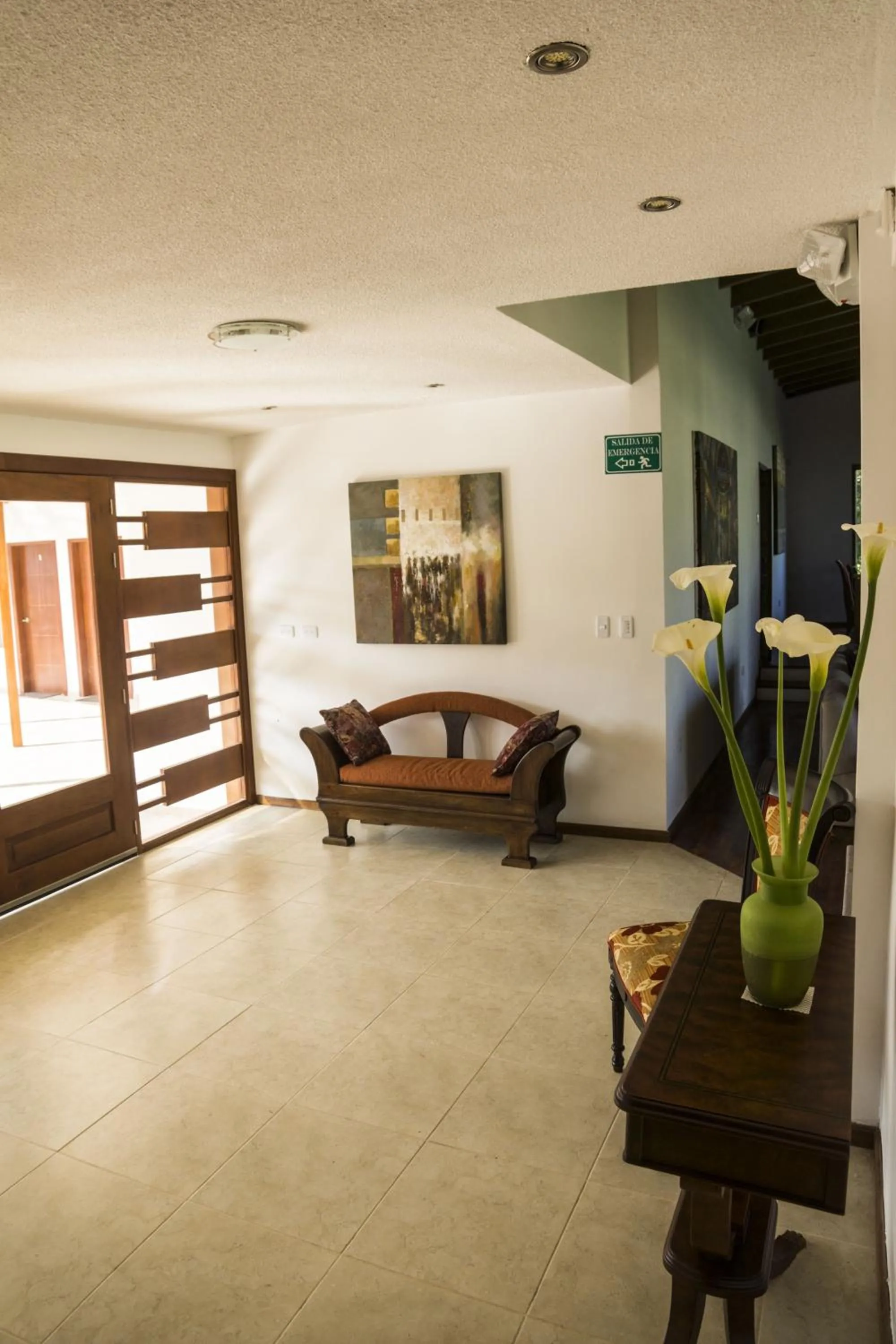Area and facilities in Casa del Viajero