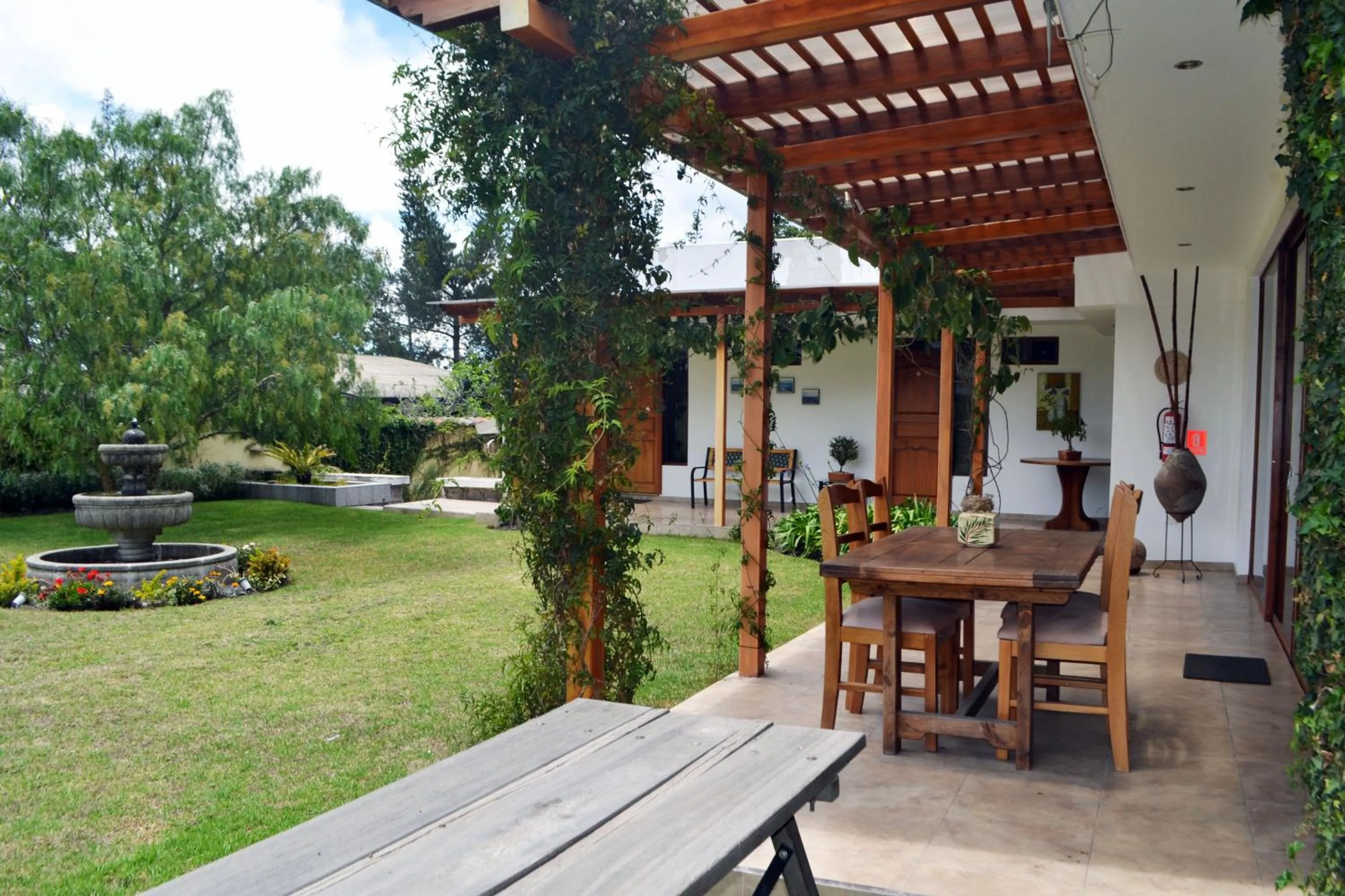 Patio in Casa del Viajero