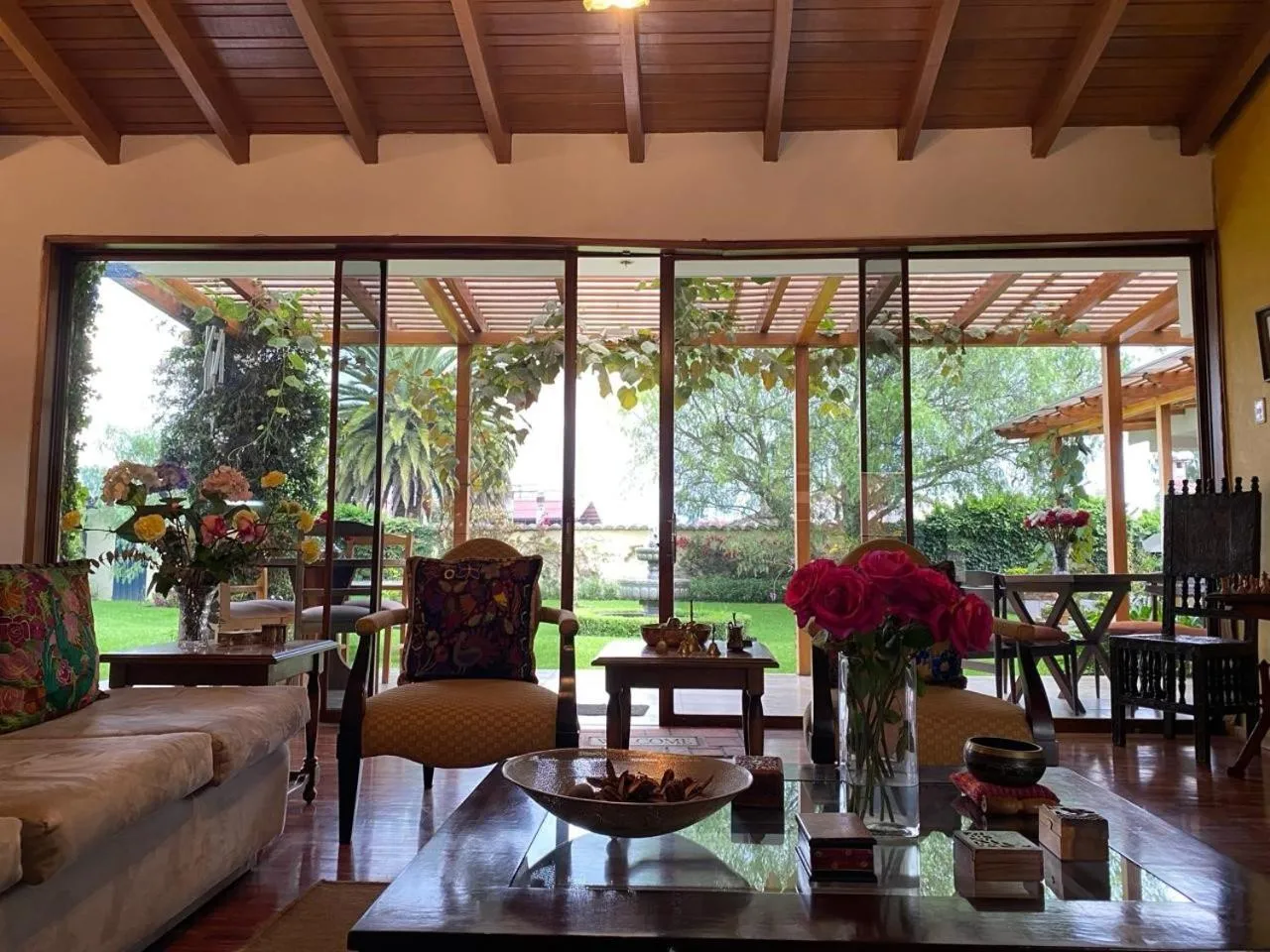Living room in Casa del Viajero