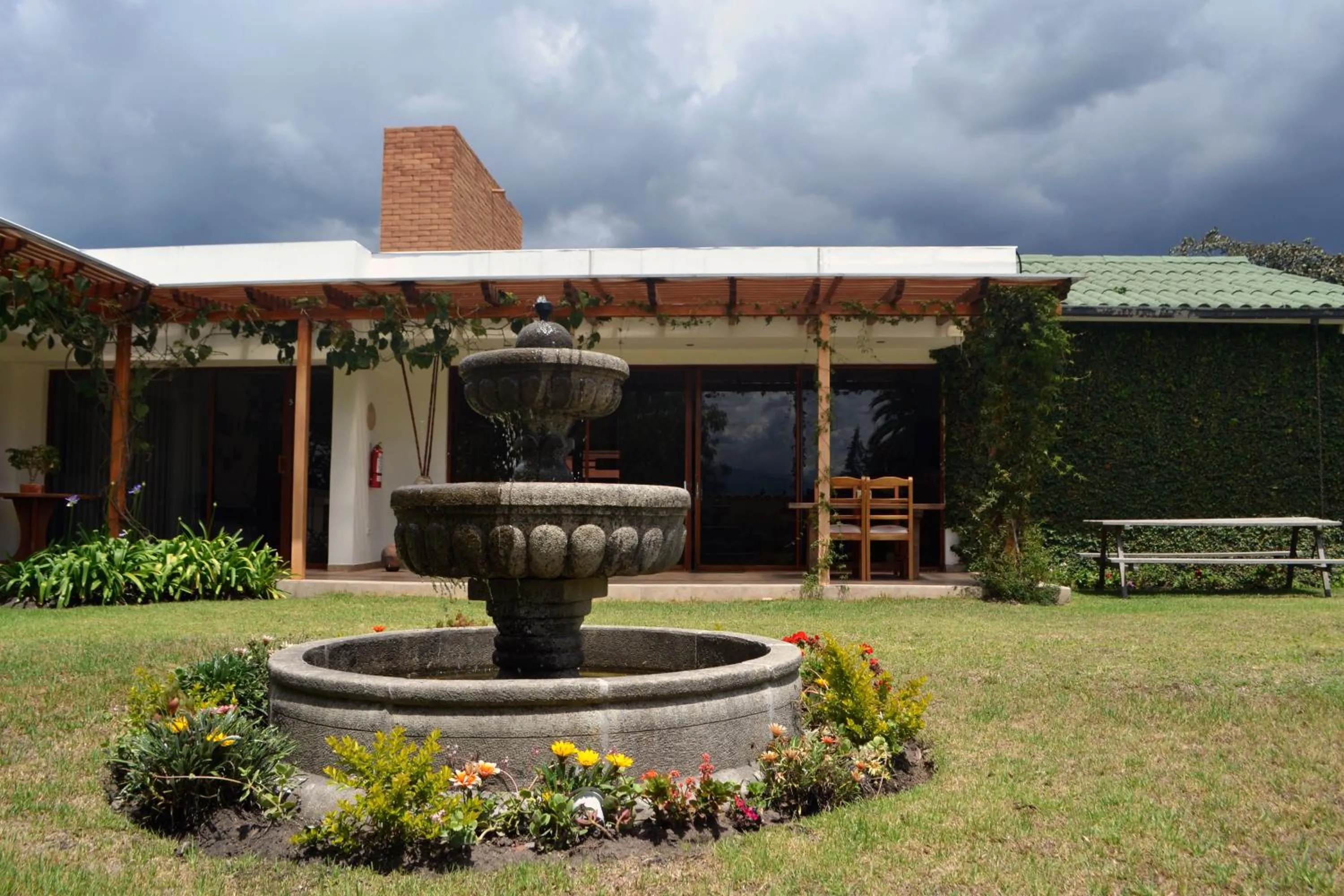 Patio in Casa del Viajero