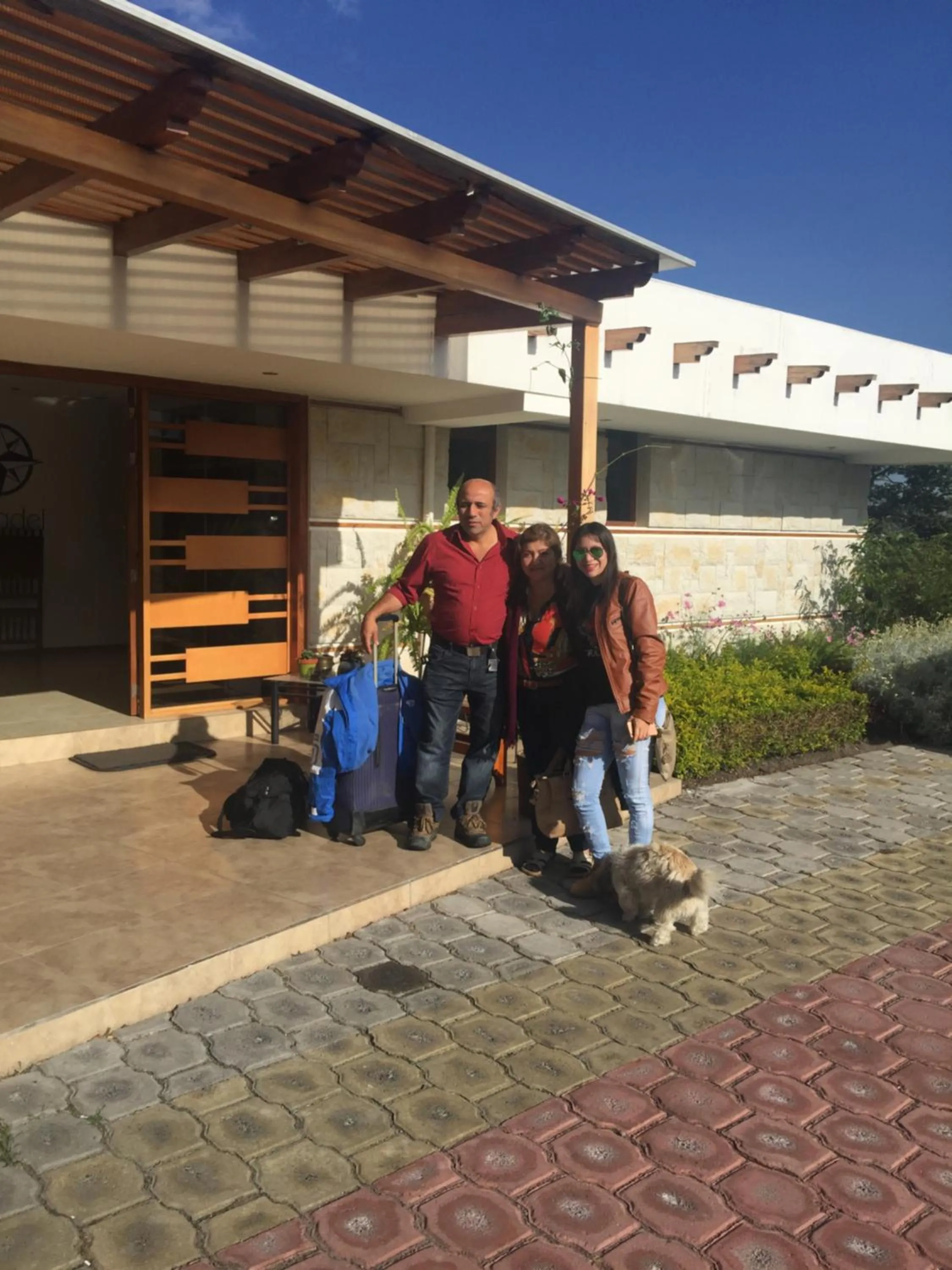 group of guests in Casa del Viajero