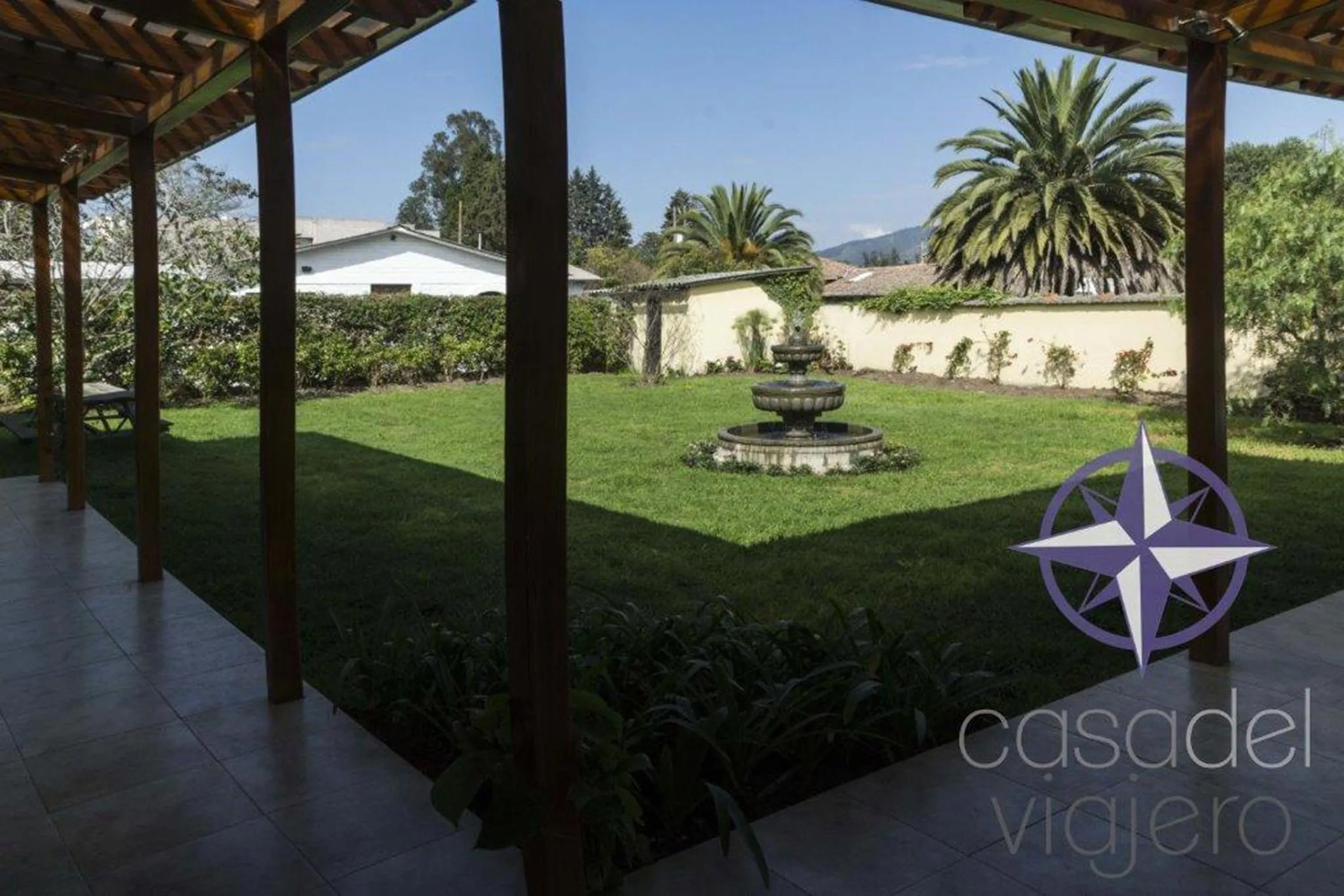 Patio in Casa del Viajero