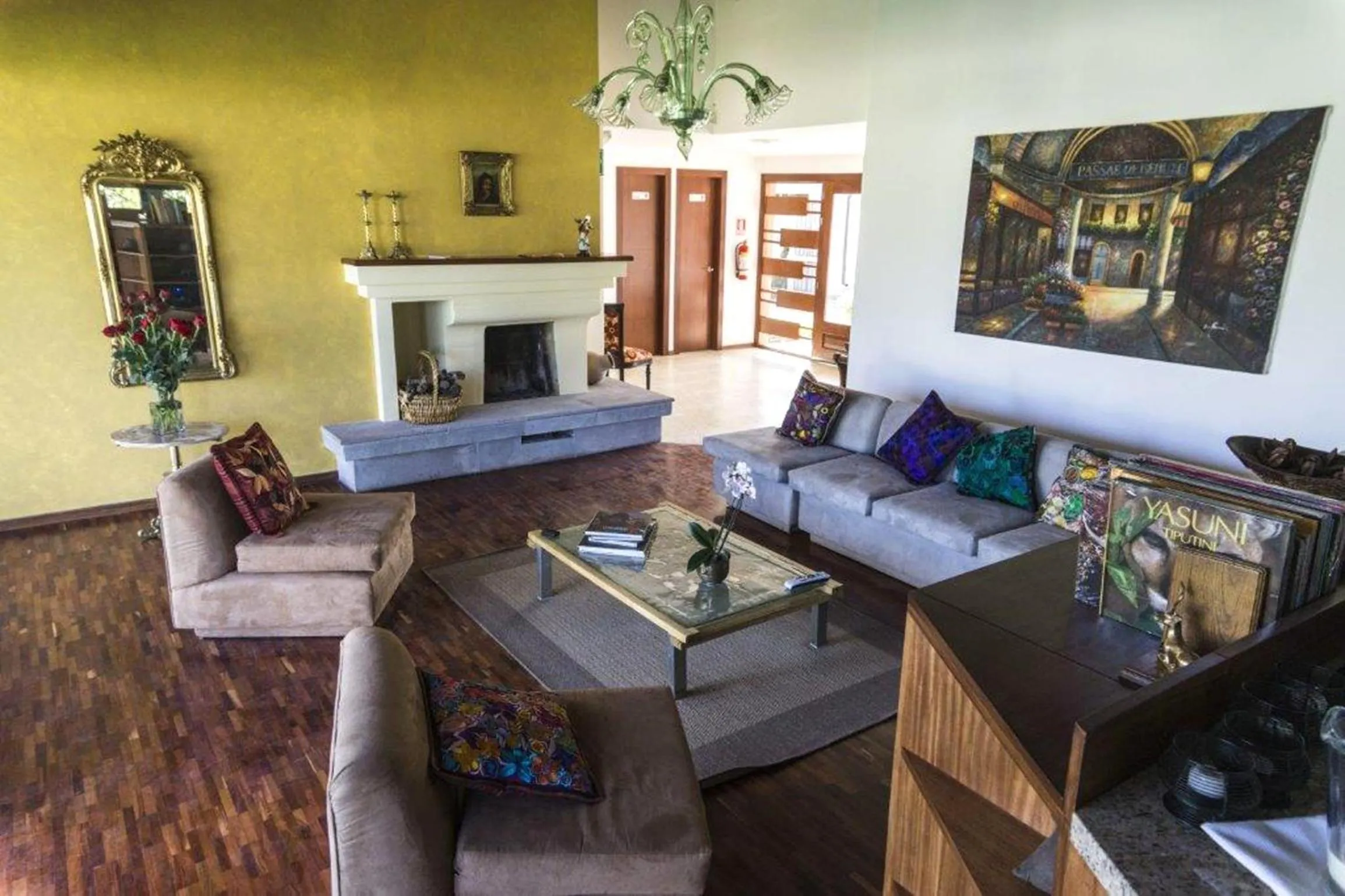 Living room in Casa del Viajero