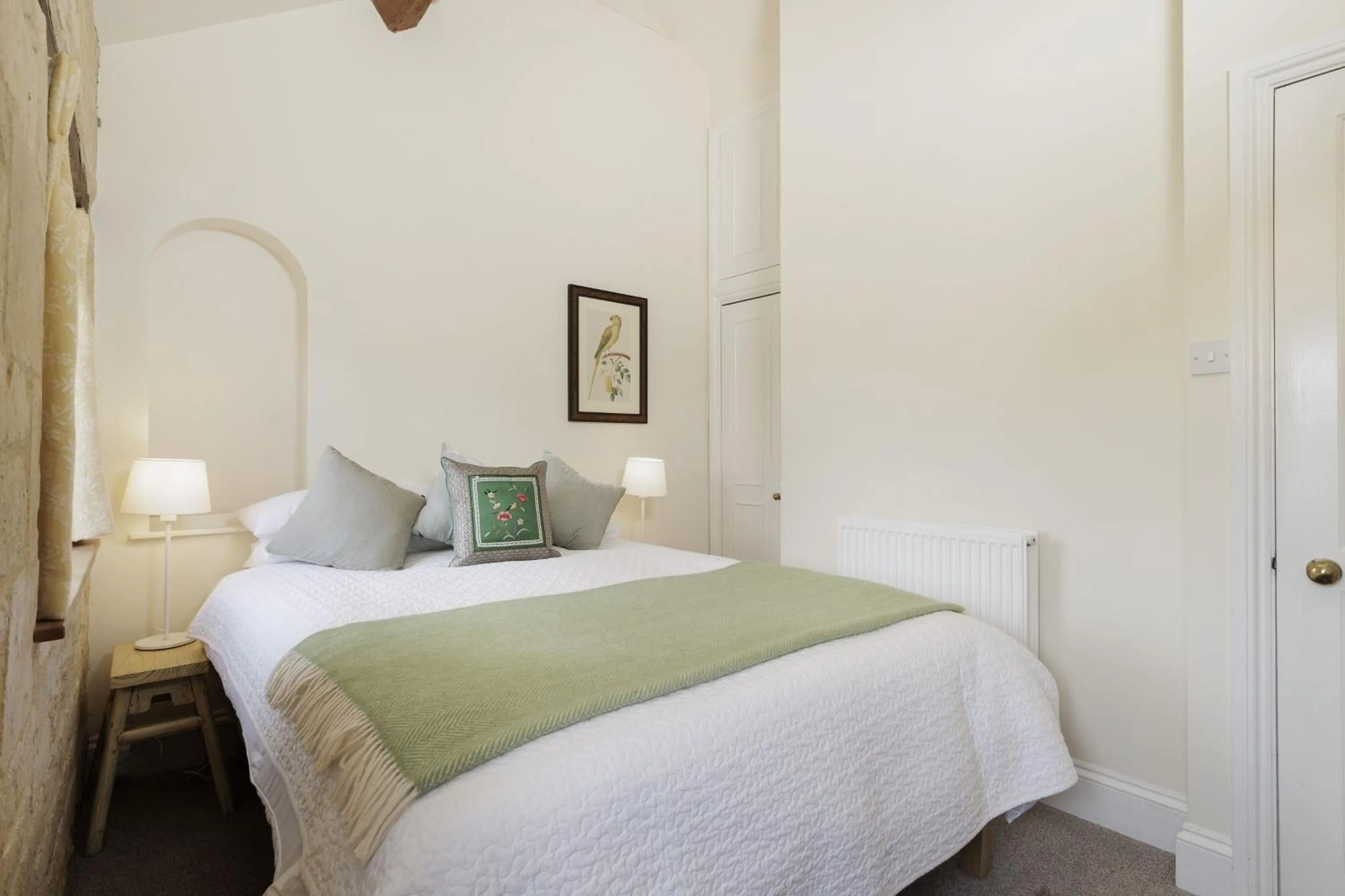 Property building, Bed in The Carriage House