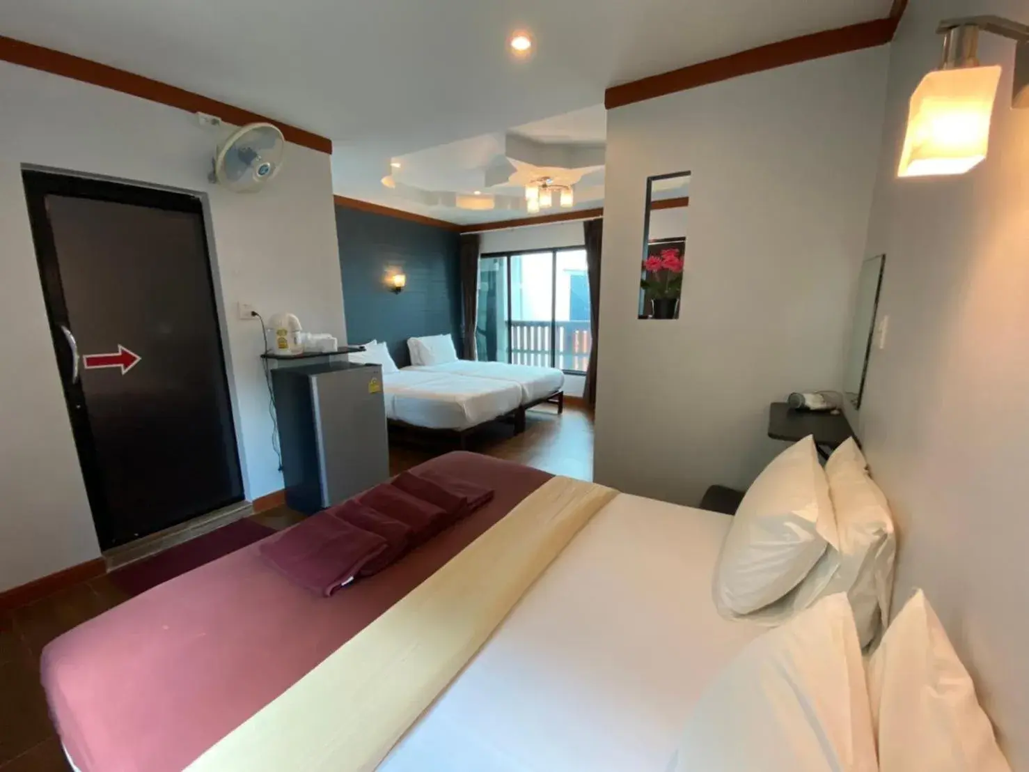 Bed in Sinsamut Koh Samed Bed in Sinsamut Koh Samed