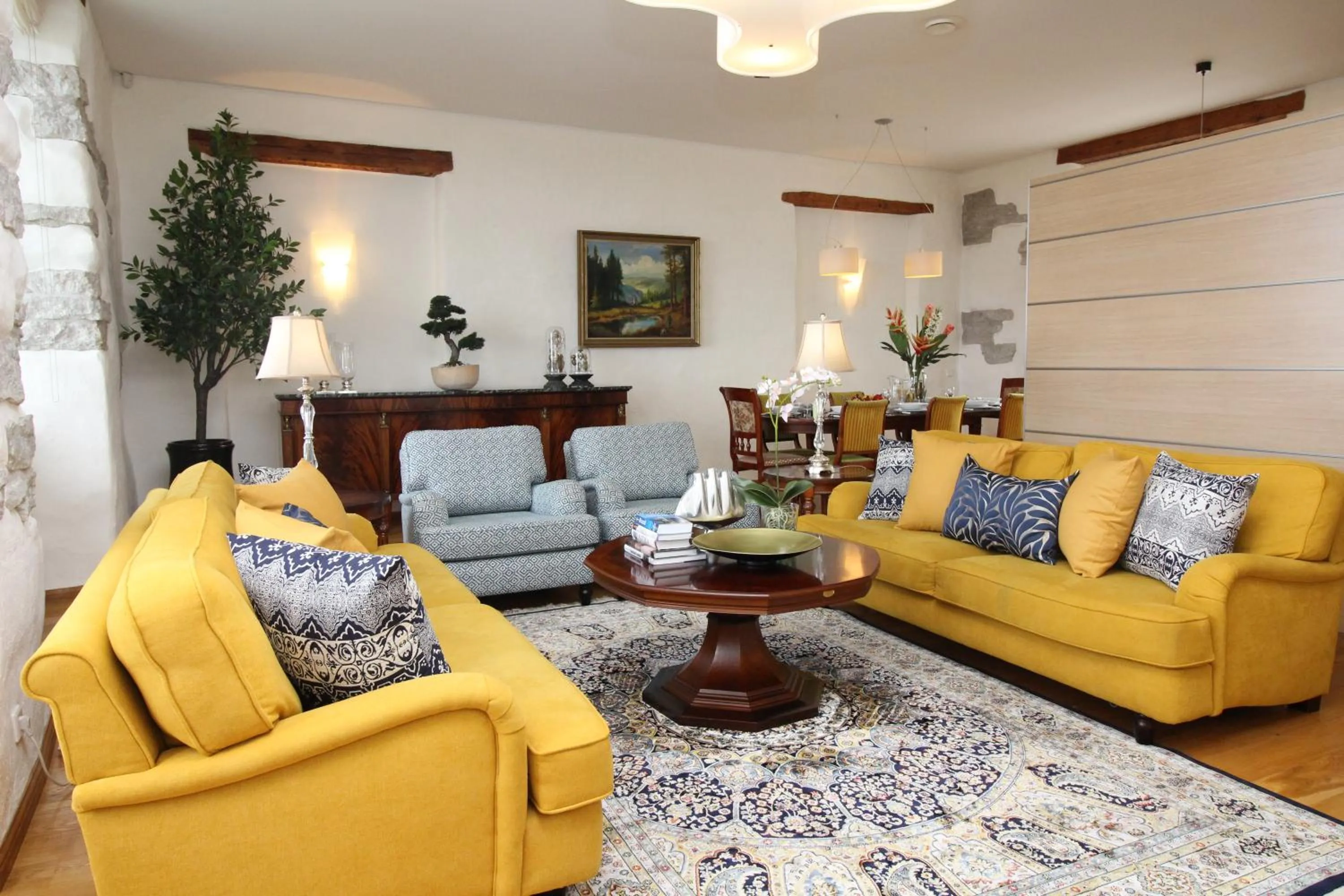 Living room in Tallinn City Apartments Old Town Toompea