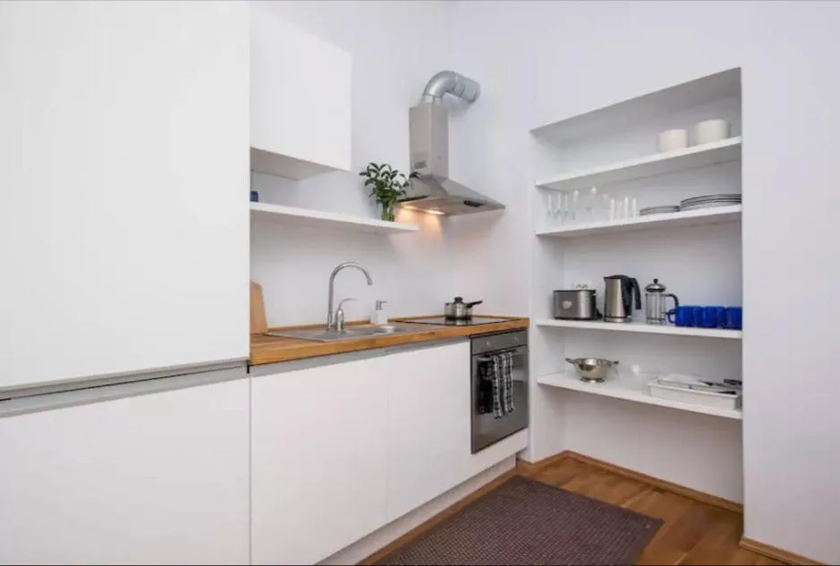 Kitchen or kitchenette in Tallinn City Apartments Old Town Toompea