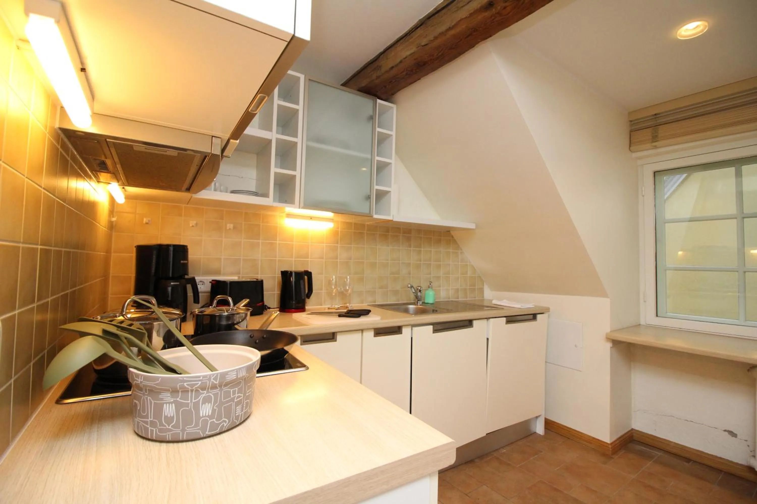 Kitchen or kitchenette in Tallinn City Apartments Old Town Toompea