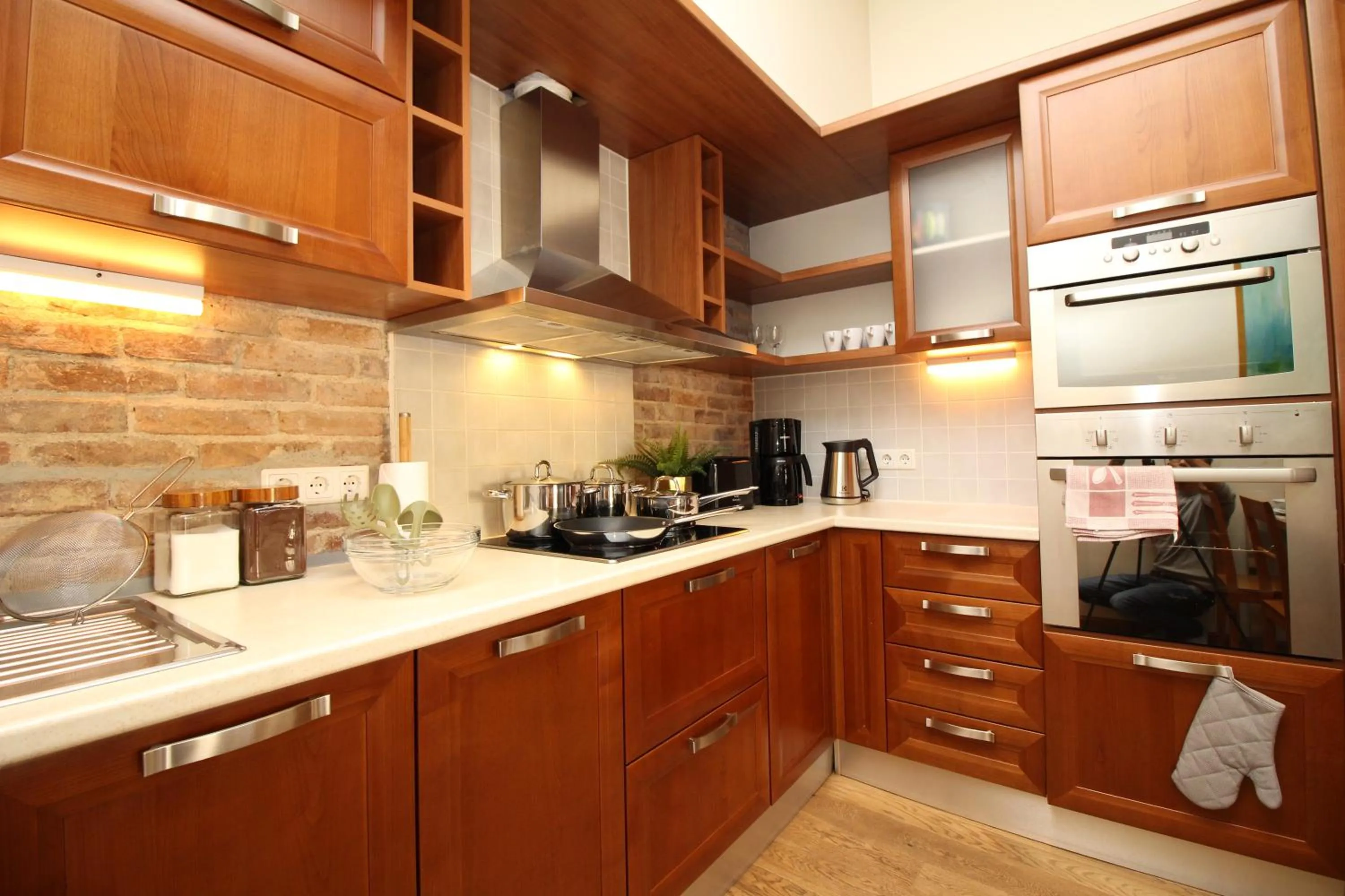 Kitchen or kitchenette in Tallinn City Apartments Old Town Toompea