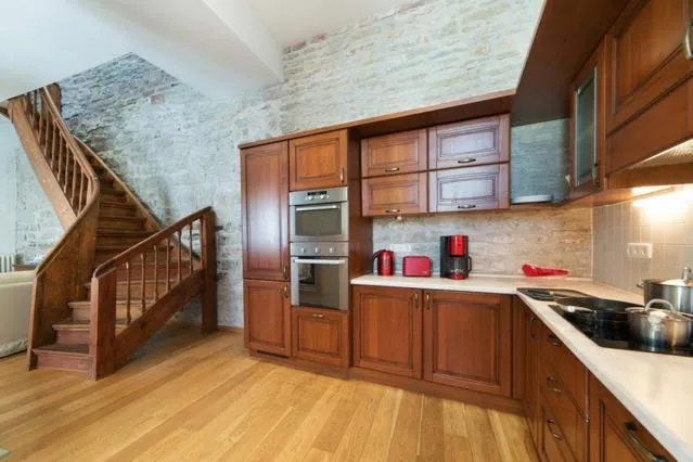 Kitchen or kitchenette in Tallinn City Apartments Old Town Toompea