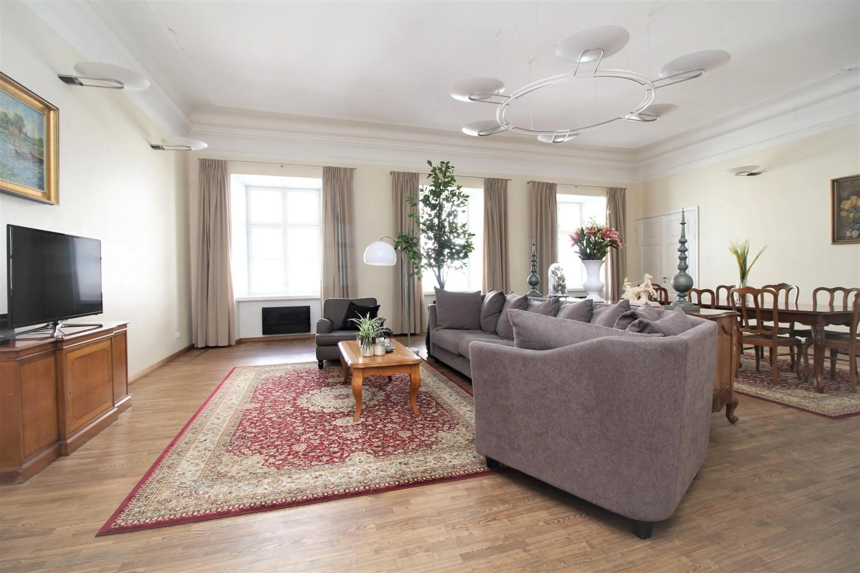 Living room in Tallinn City Apartments Old Town Toompea