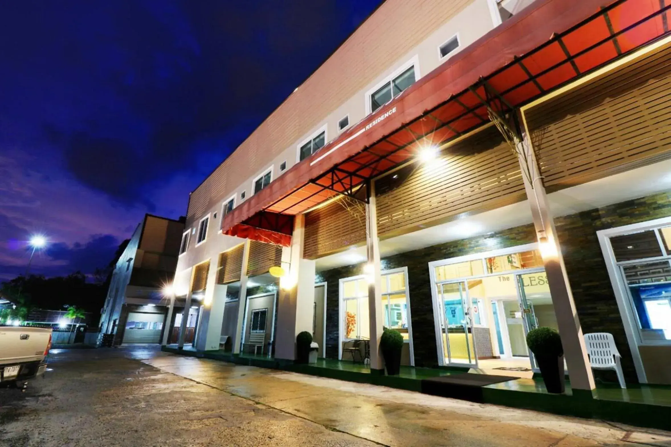 Facade/entrance in The Bless Residence Facade/entrance in The Bless Residence