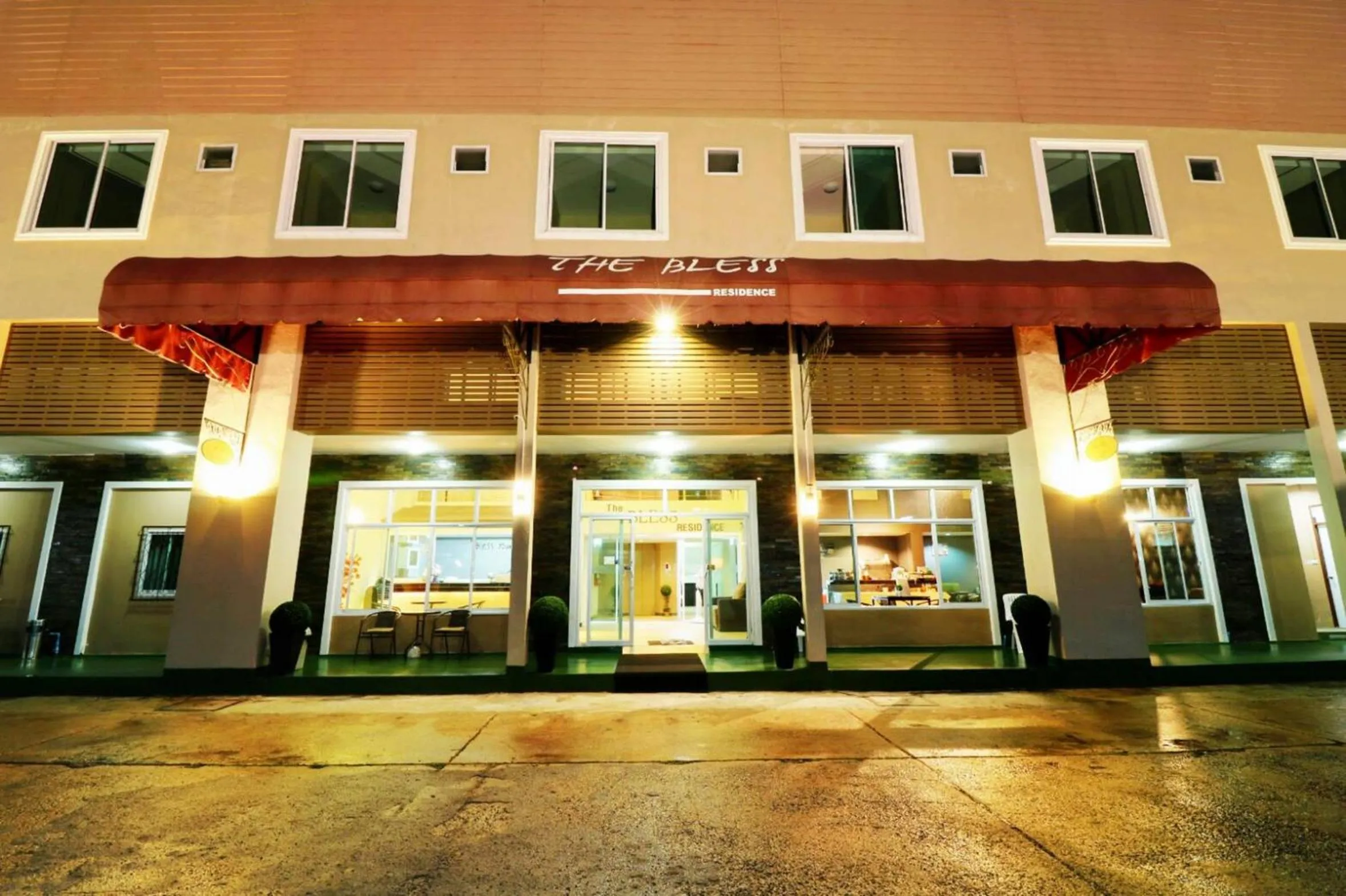 Facade/entrance in The Bless Residence