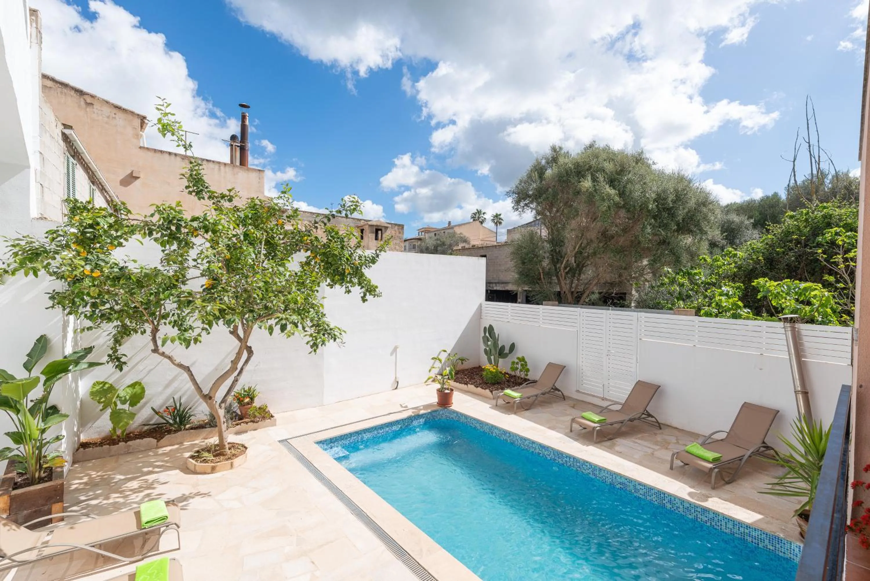 Swimming pool in Can Joan -Maria-