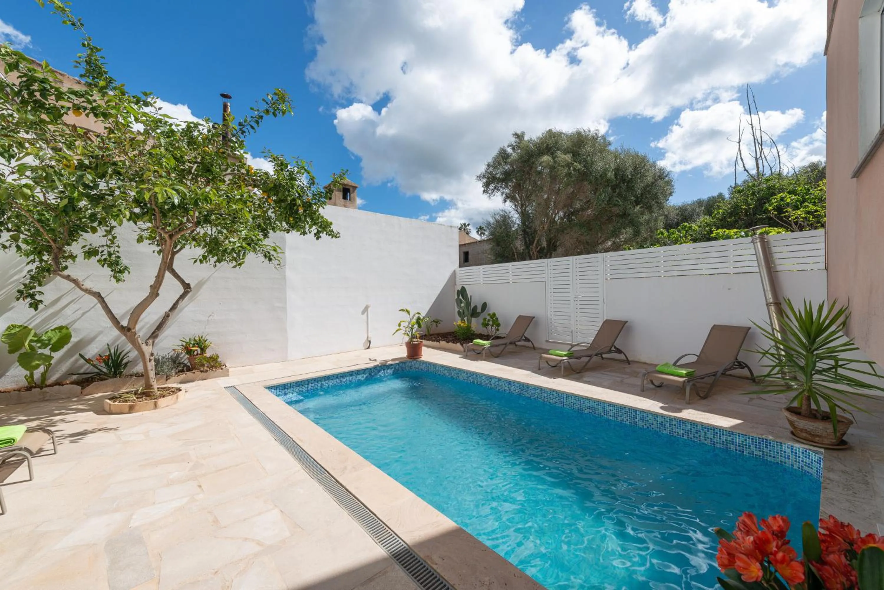 Swimming pool in Can Joan -Maria-