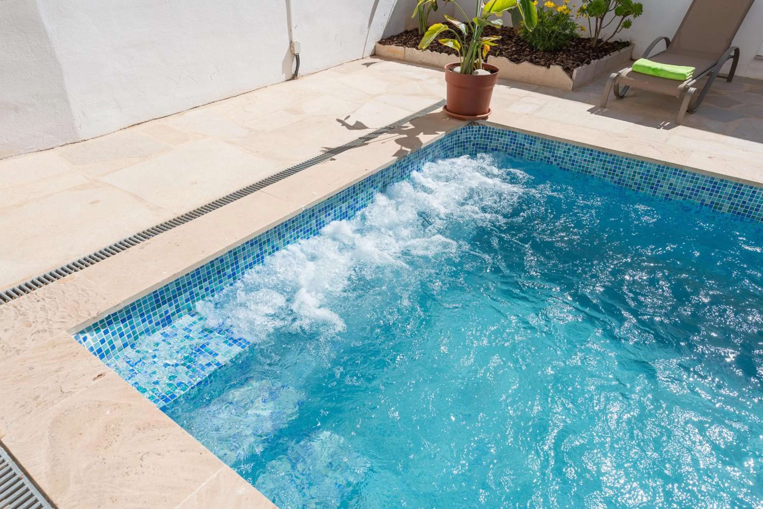 Swimming pool in Can Joan -Maria-