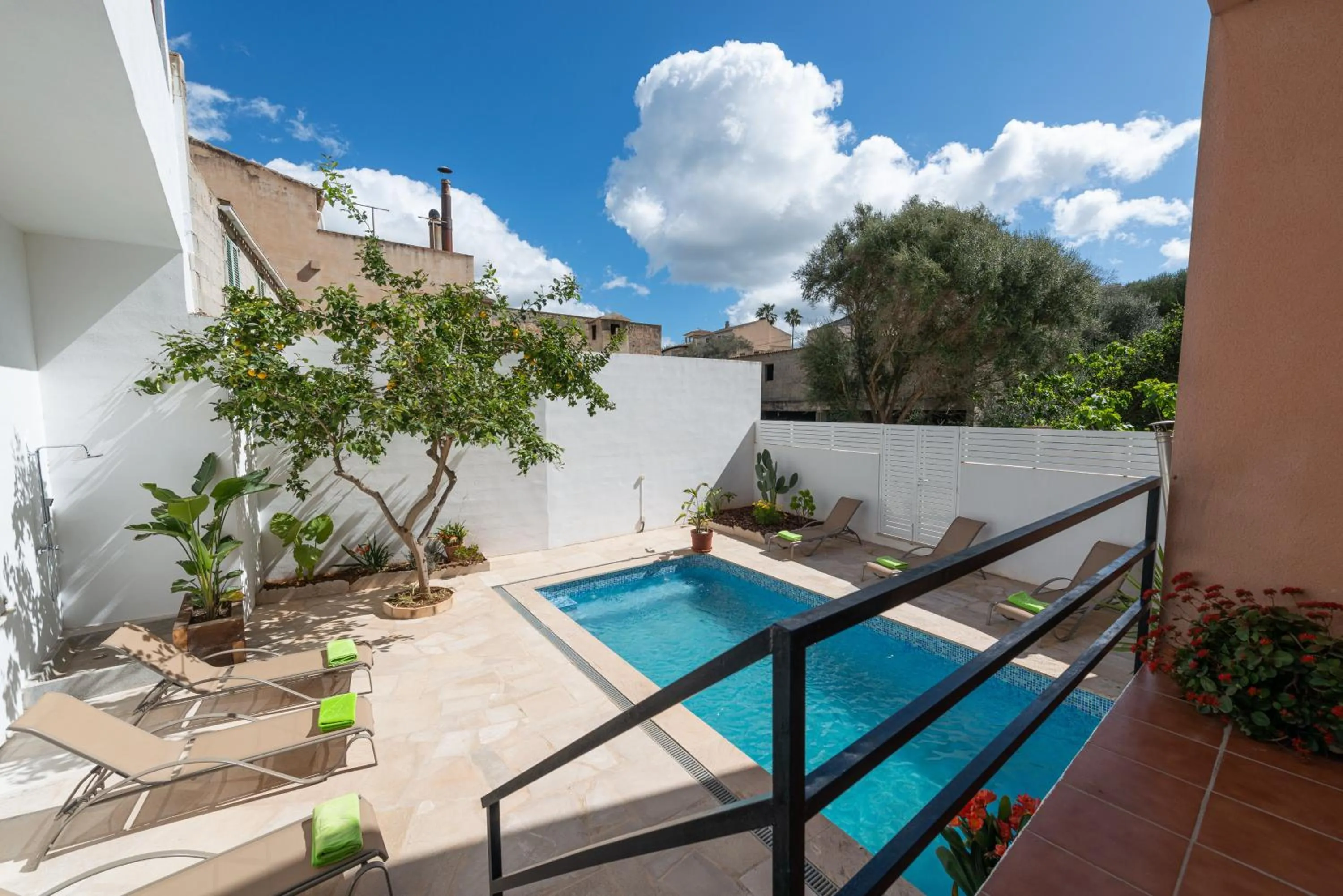 Swimming pool in Can Joan -Maria-