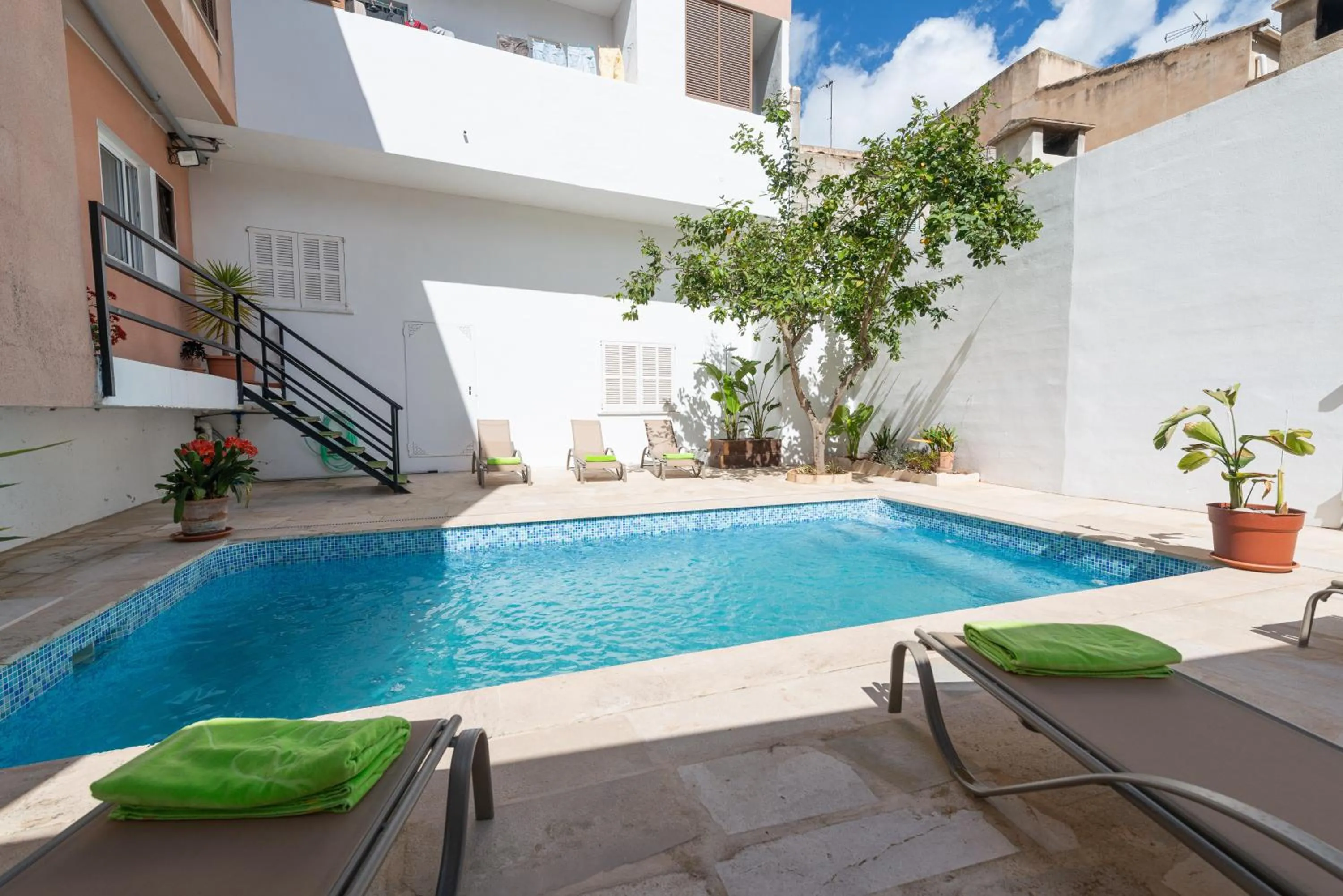 Swimming pool in Can Joan -Maria-