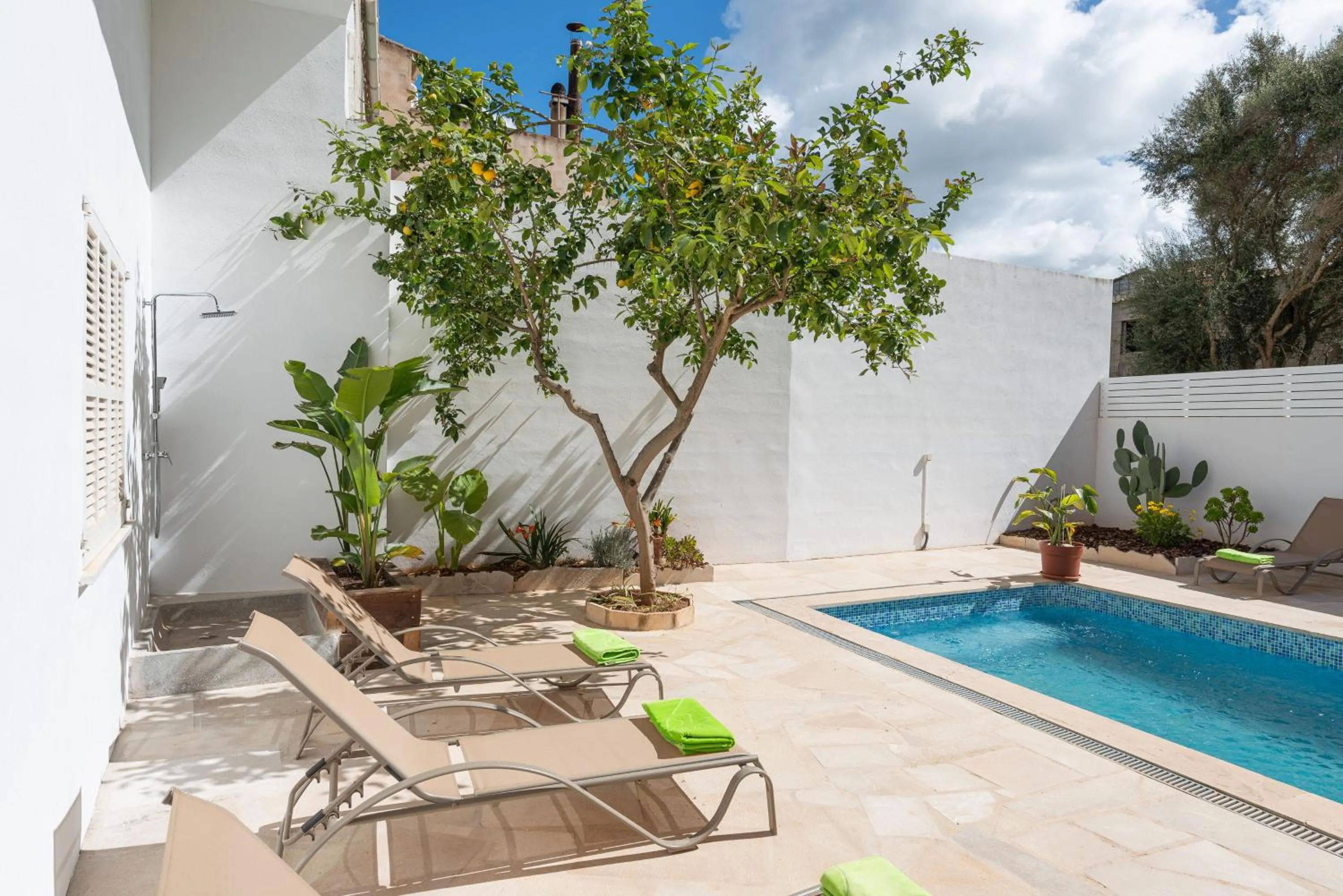 Swimming pool in Can Joan -Maria-