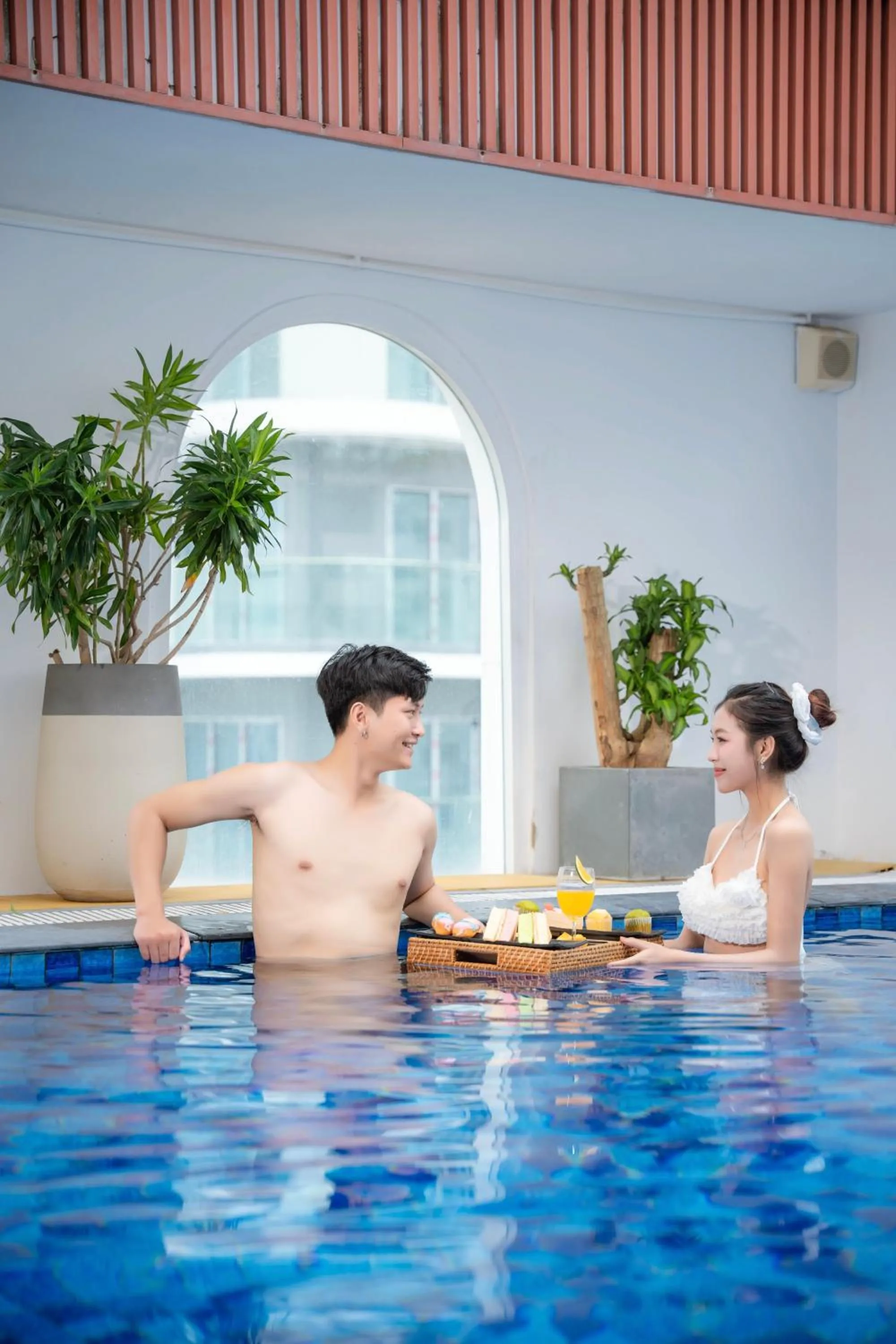 Swimming pool in TGT BEACH HOTEL