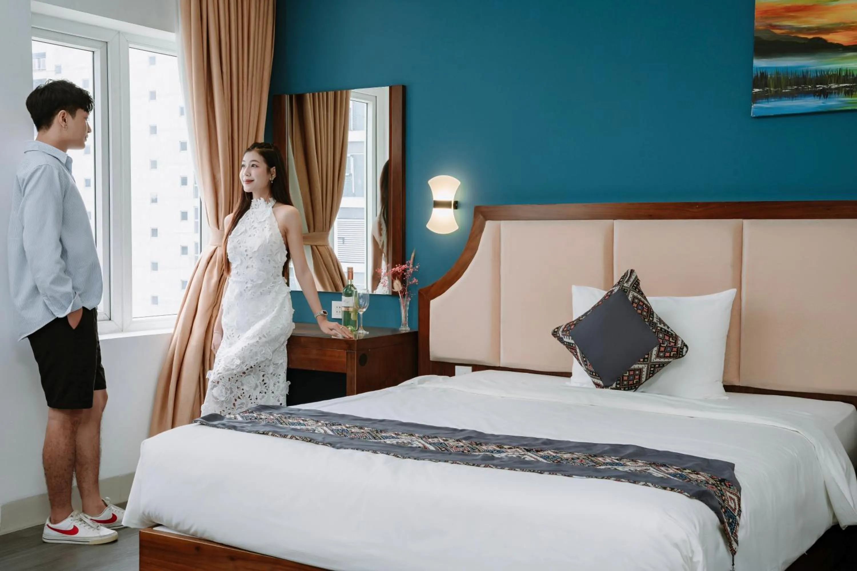 Bedroom, Bed in TGT BEACH HOTEL