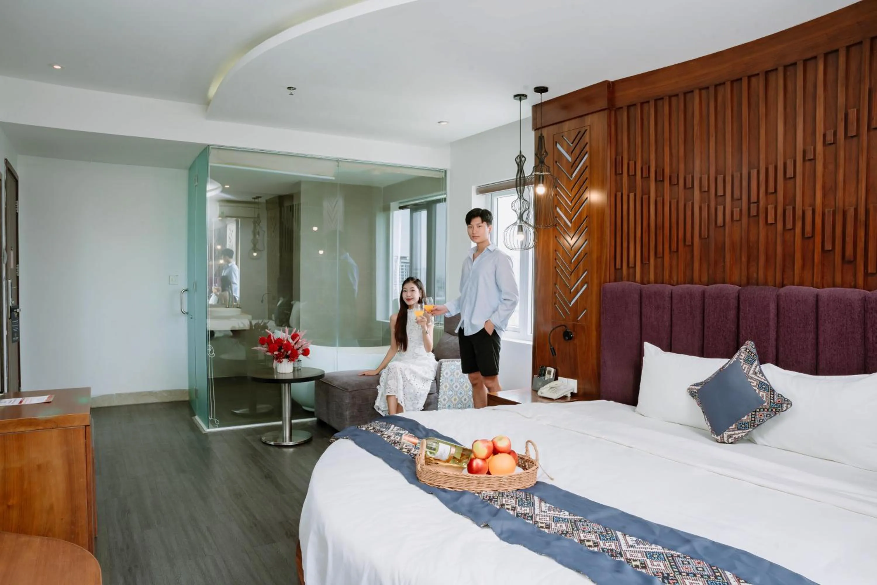 Bedroom, Bed in TGT BEACH HOTEL