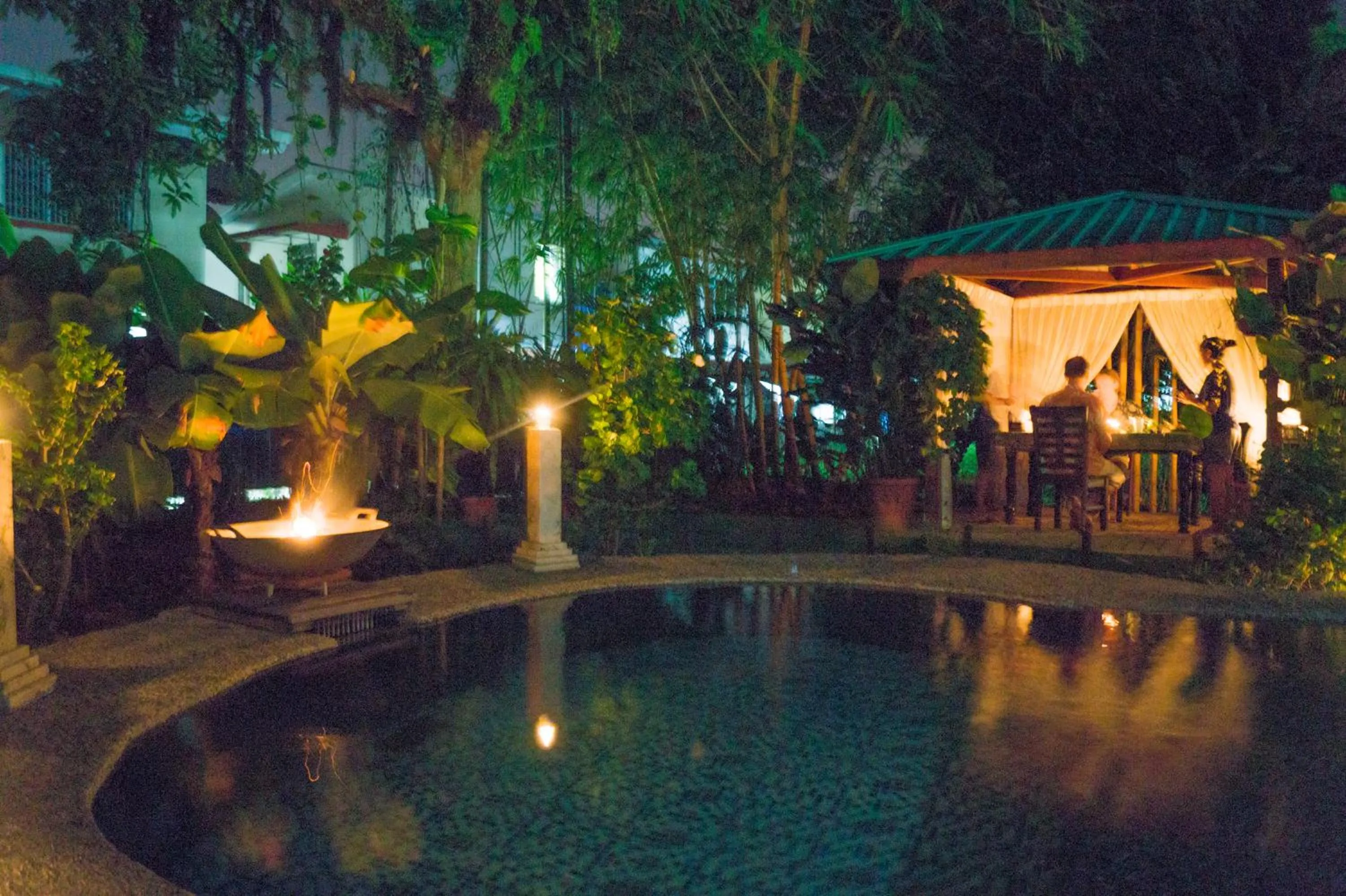 Garden in HAKS Boutique B&B with Pool & Farm-to-Table Dining
