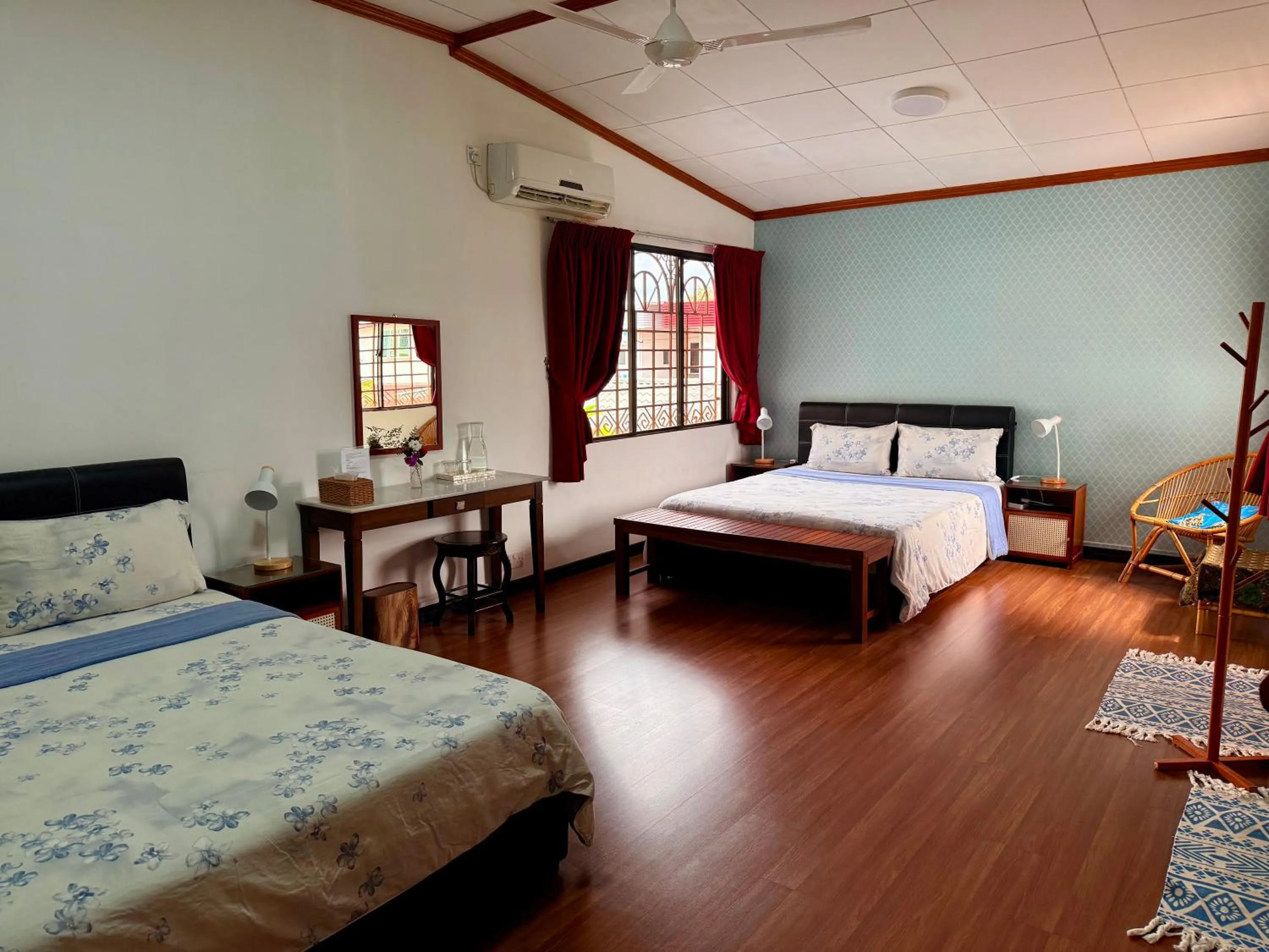 Bed in HAKS Boutique B&B with Pool & Farm-to-Table Dining